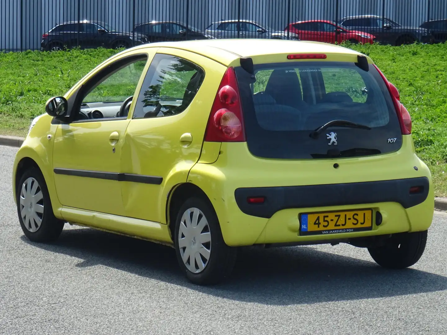 Peugeot 107 1.0-12V XS BJ2008 AUTOMAAT NAP/ELEKRAM/APK 2026 Jaune - 2