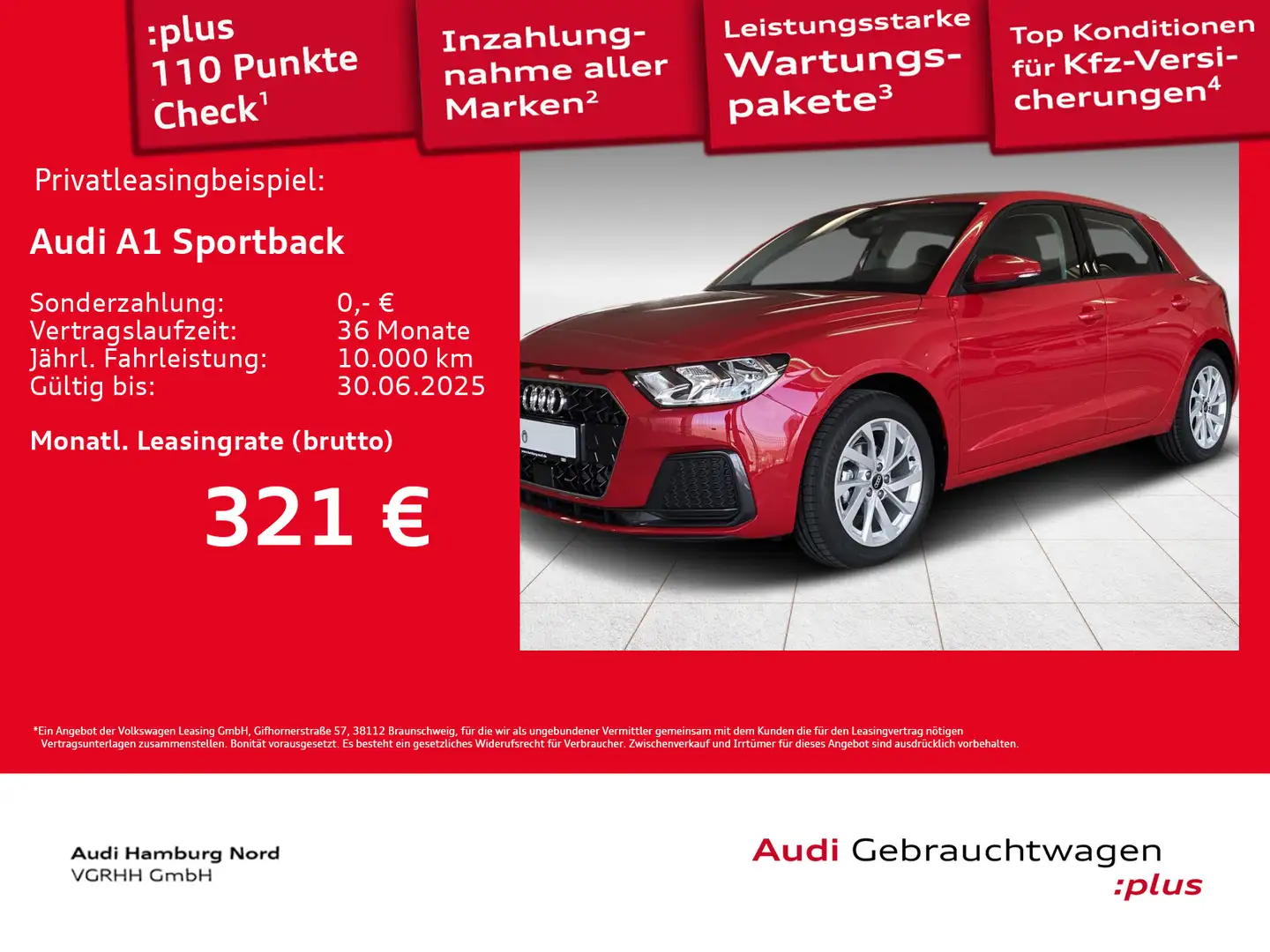 Audi A1 25 TFSI advanced S tronic Virtual Rot - 1