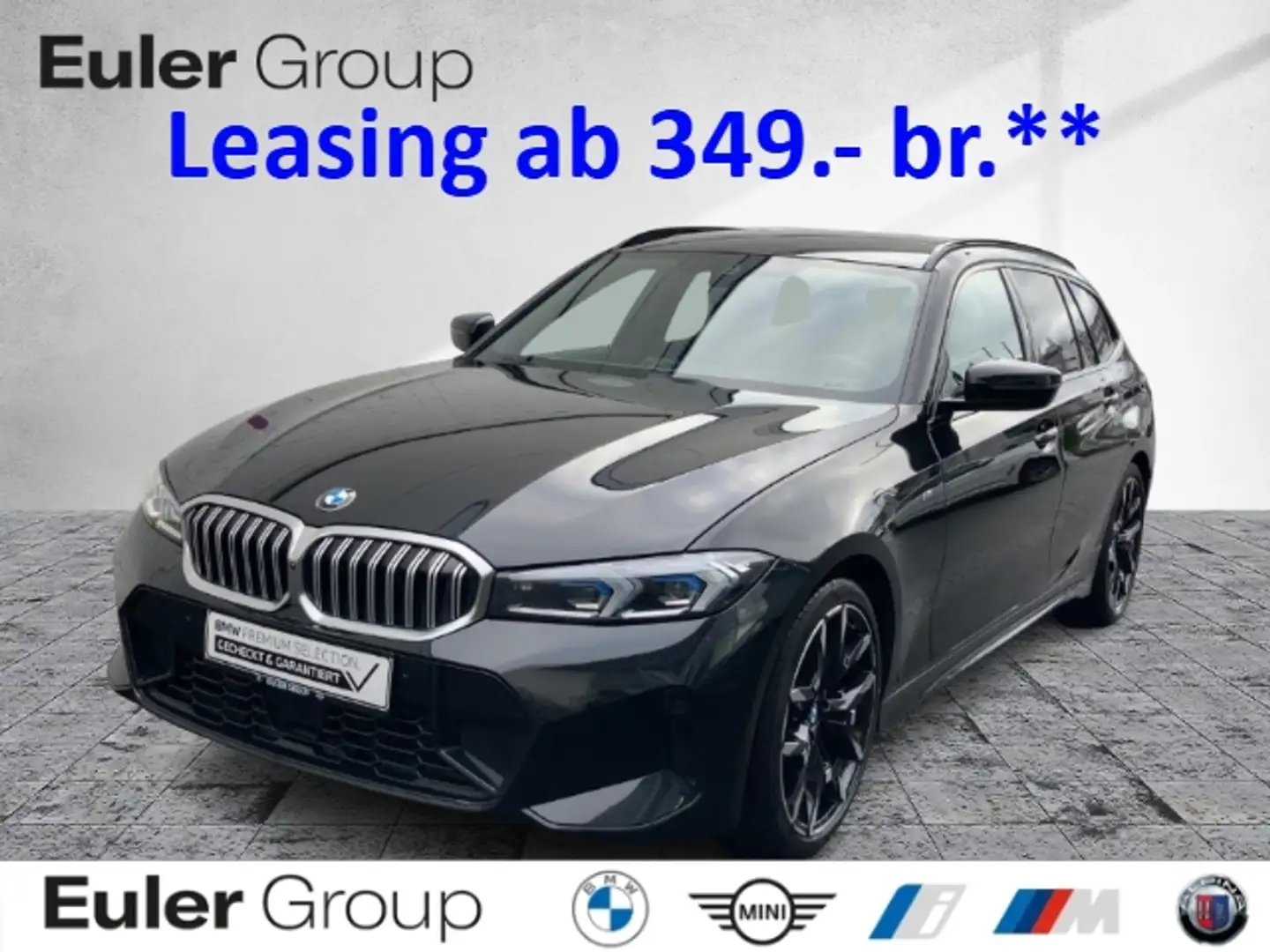 BMW 320 iA Tour M-Sport 19'' Pano ACC 360° Kamera HiFi Kom Schwarz - 1