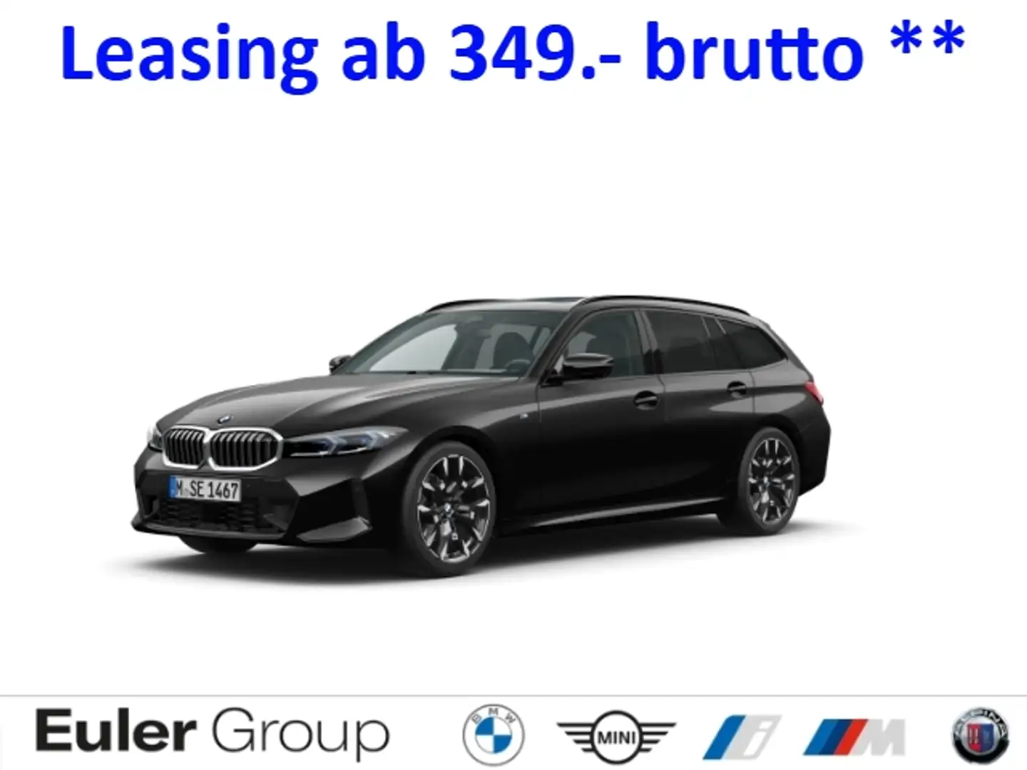 BMW 320 iA Tour M-Sport 19'' Pano ACC 360° Kamera HiFi Kom Schwarz - 1