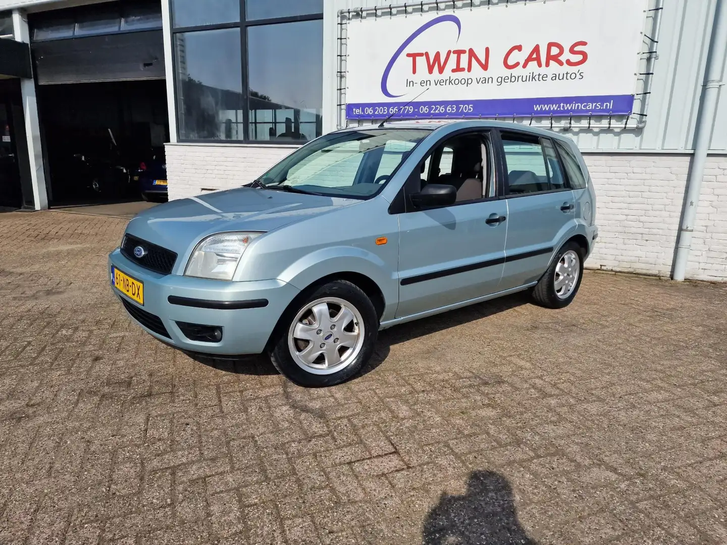 Ford Fusion 1.4-16V Trend airco automaat Zöld - 2