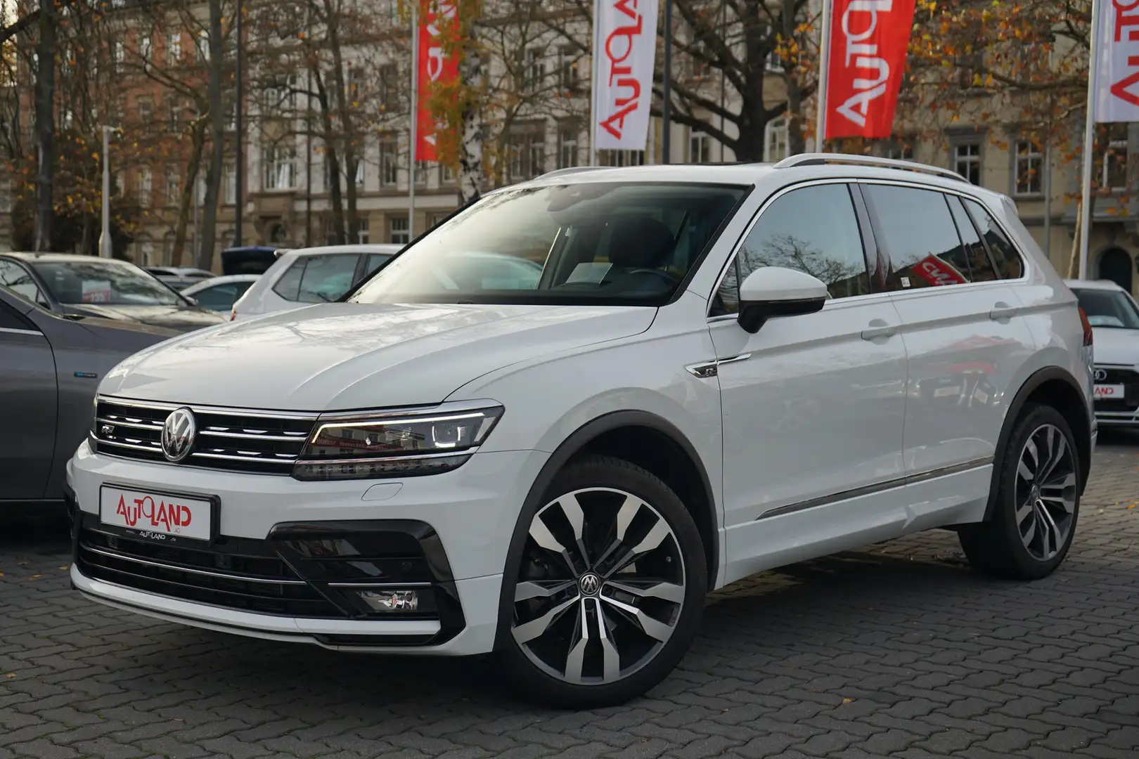 Volkswagen Tiguan 2.0 TDI DSG R-Line 4Motion LED Navi ACC Weiß - 2