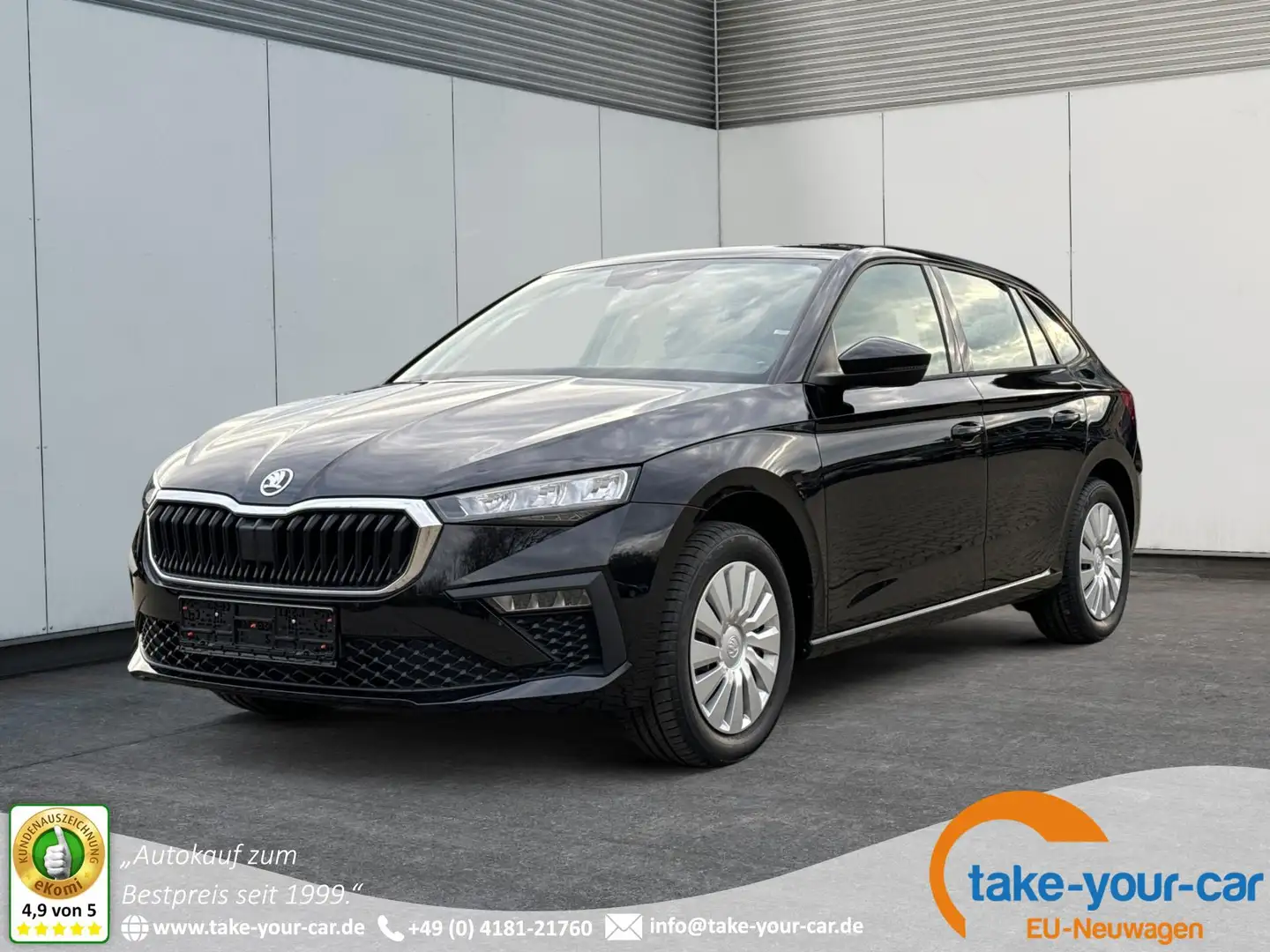 Skoda Scala Selection LED+PDC+LANE ASSIST+SHZ 1.0 TSI 85 kW... Schwarz - 1