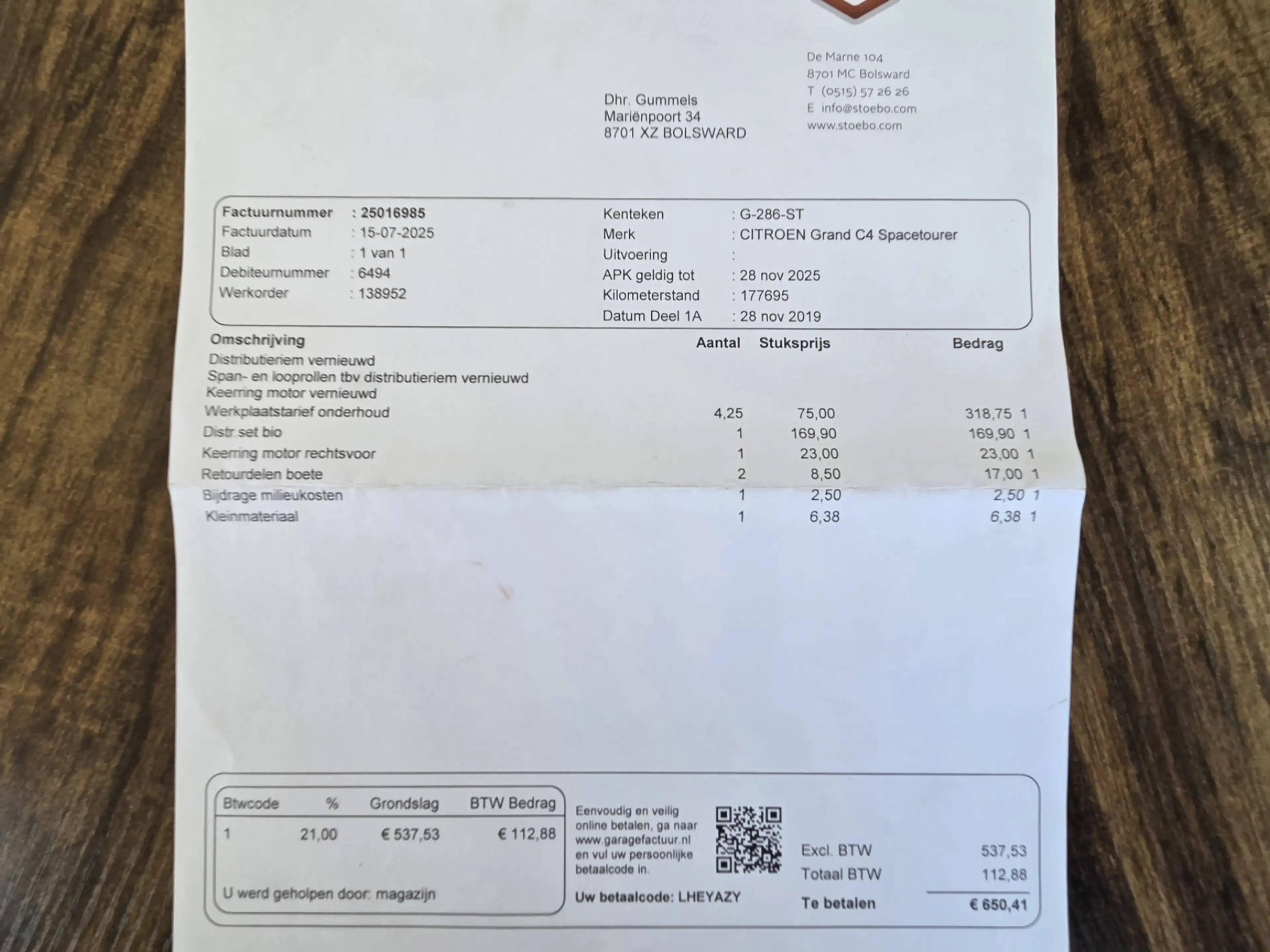 Citroen Grand C4 SpaceTourer 1.2 PureTech Feel/7 PERS/ NIEUW DISTRUIBITIERIEM — photo 3