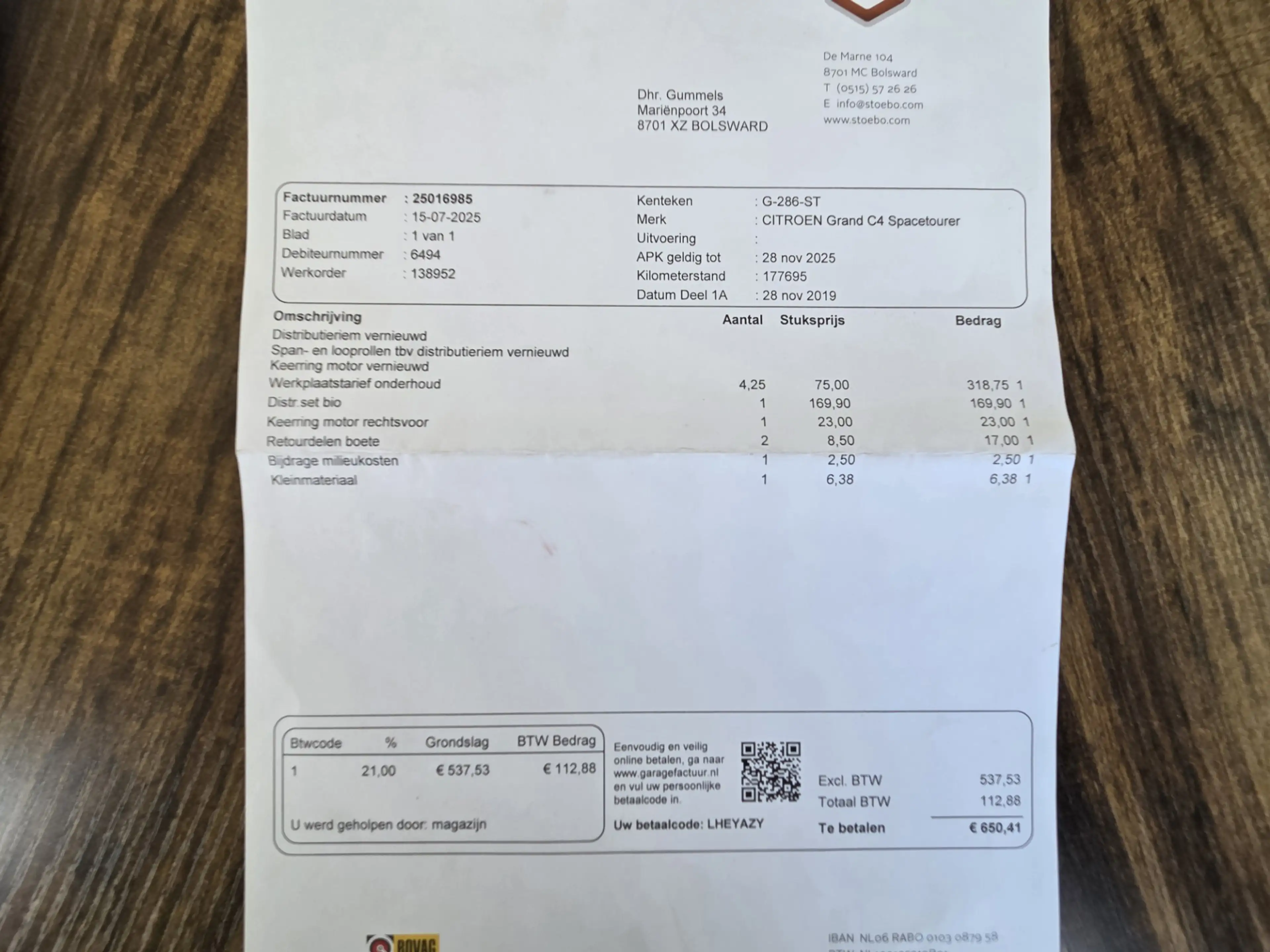 Citroen Grand C4 SpaceTourer 1.2 PureTech Feel/7 PERS/ NIEUW DISTRUIBITIERIEM — photo 22