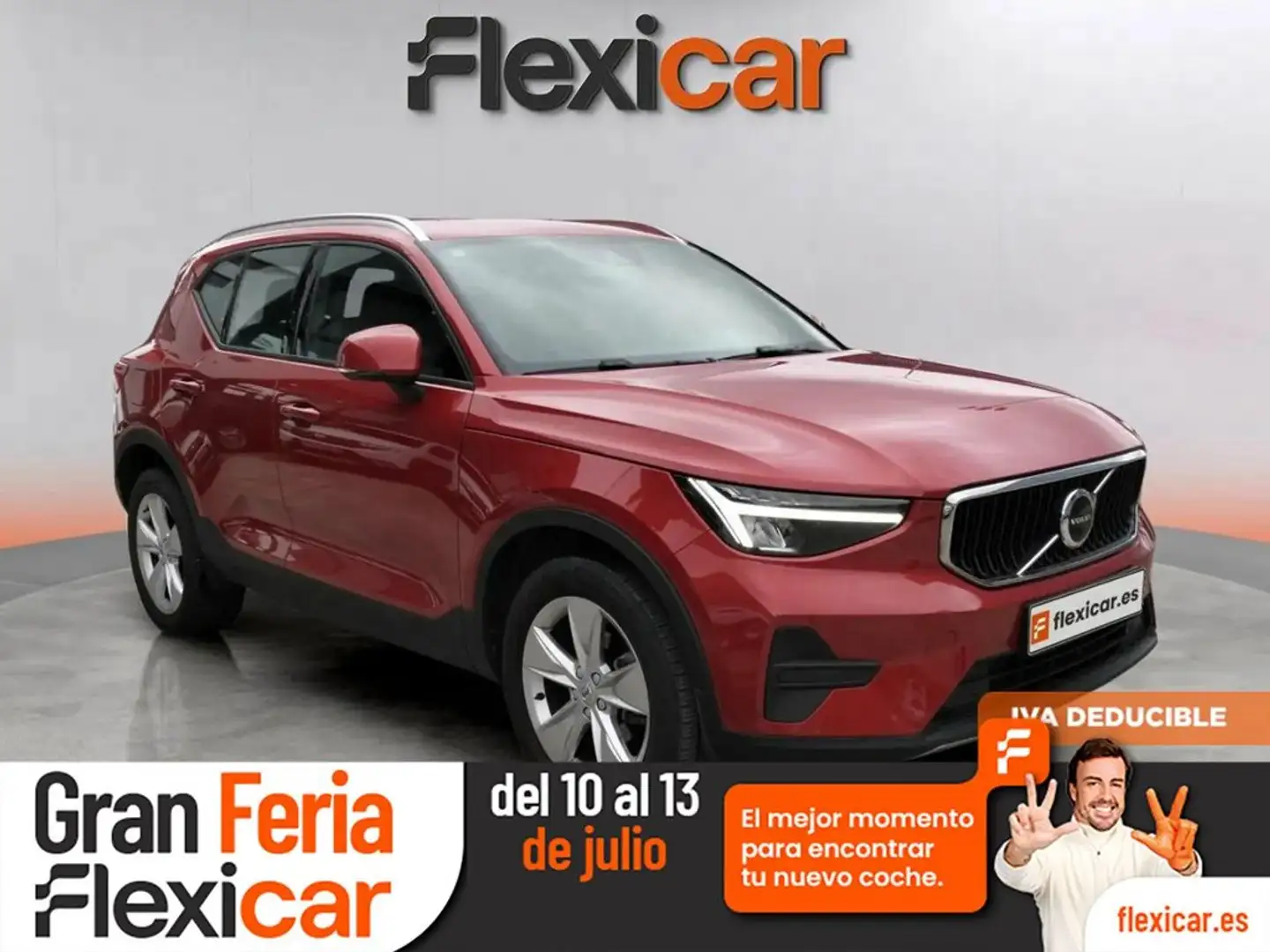 Volvo XC40 T2 Core Aut. Rojo - 1