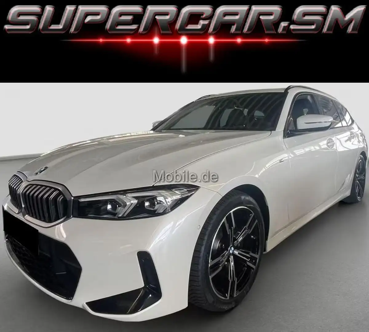 BMW 320 D TOURING M SPORT 18 KEYLESS SHADOW LINE Bianco - 1