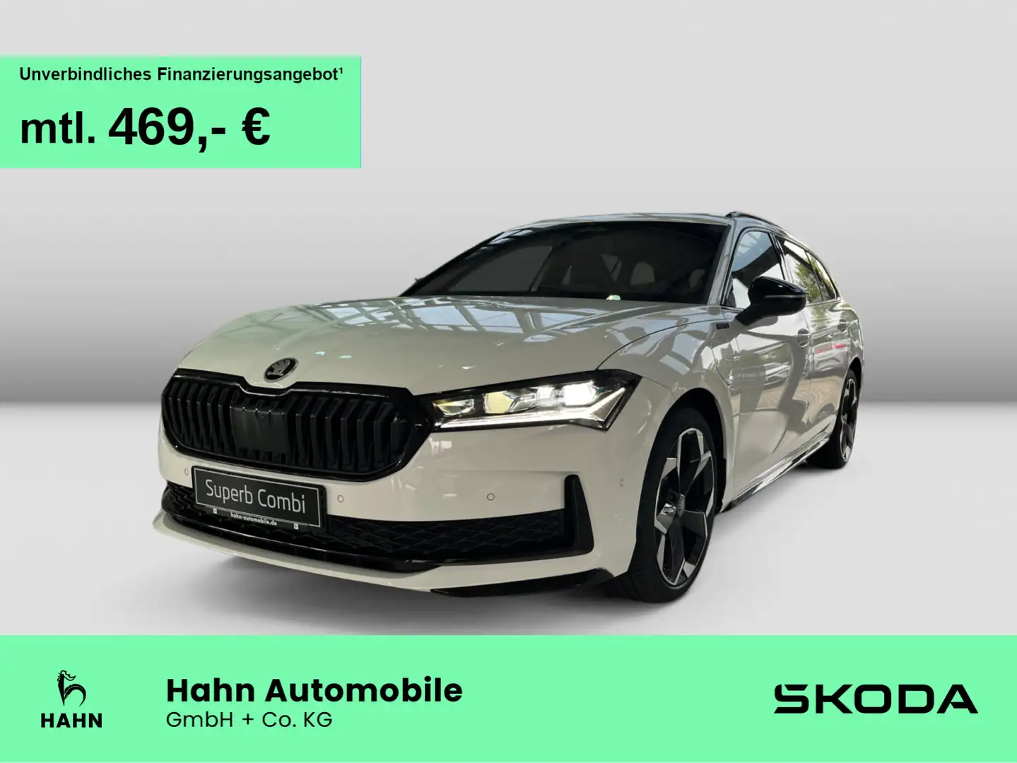 Skoda Superb Com. SL 1.5 TSI iV 150kW DSG Weiß - 1