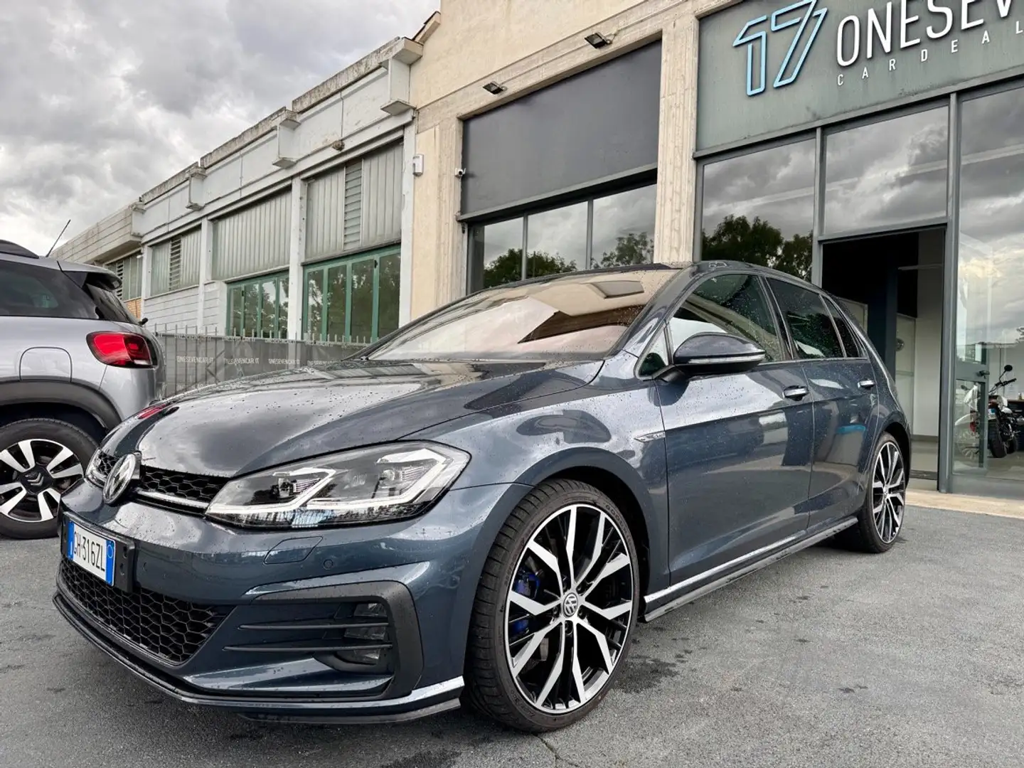 Volkswagen Golf GTD 2.0 TDI DSG 5p. BlueMotio.Tetto+Pellemista Grigio - 1