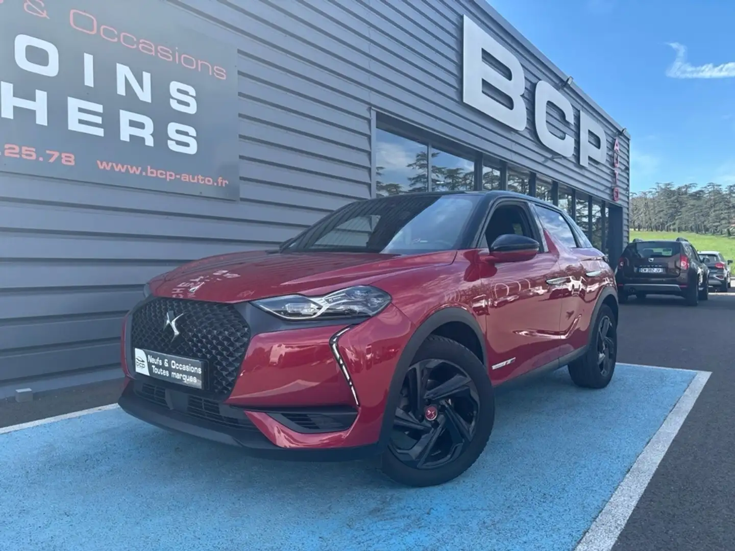 DS Automobiles DS 3 Crossback BLUEHDI 100CH PERFORMANCE LINE + 97G Rouge - 1