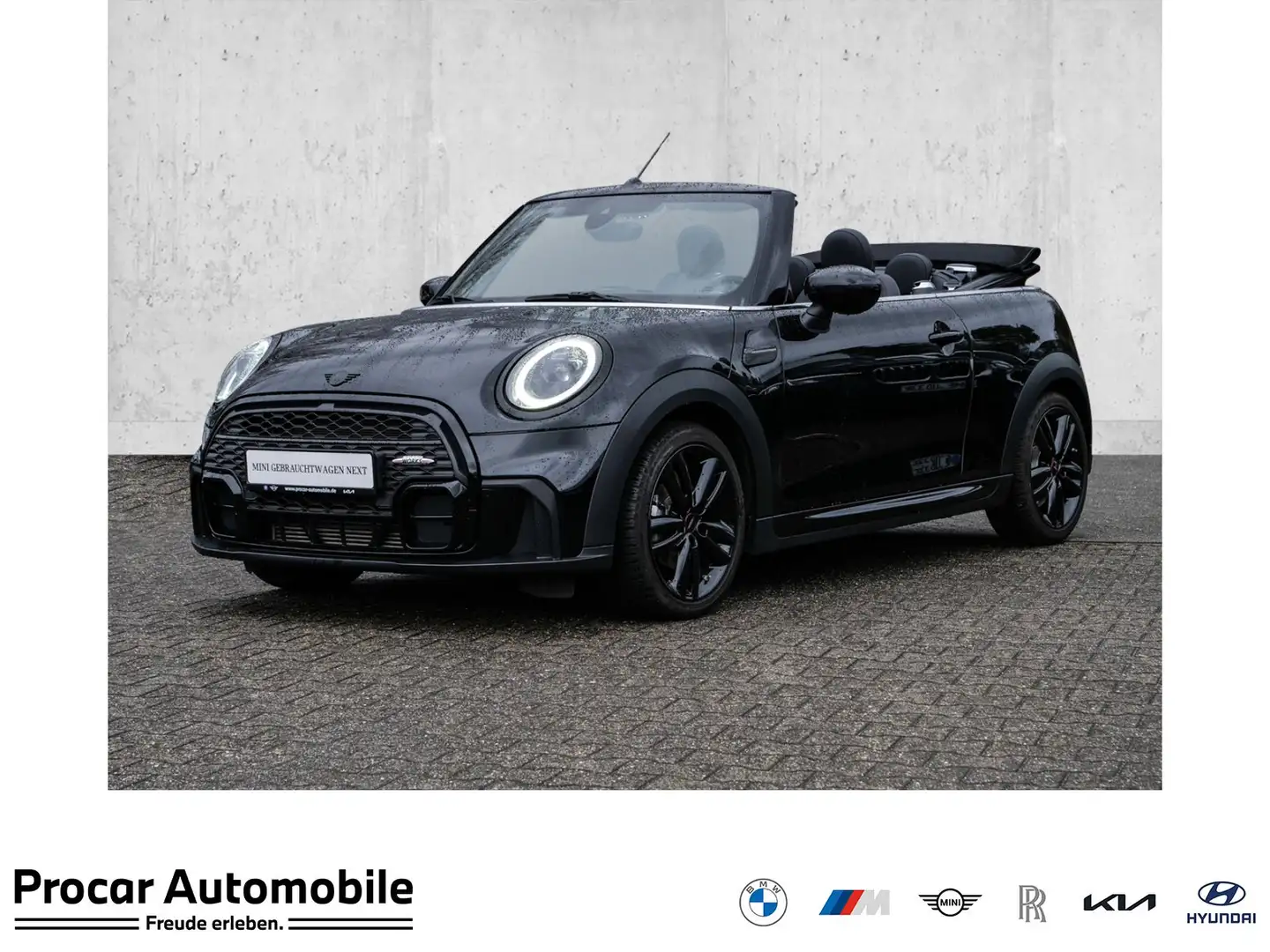 MINI Cooper Cabrio Cooper JCW RFK DA DAB Apple CarPlay adpt.FW Schwarz - 1