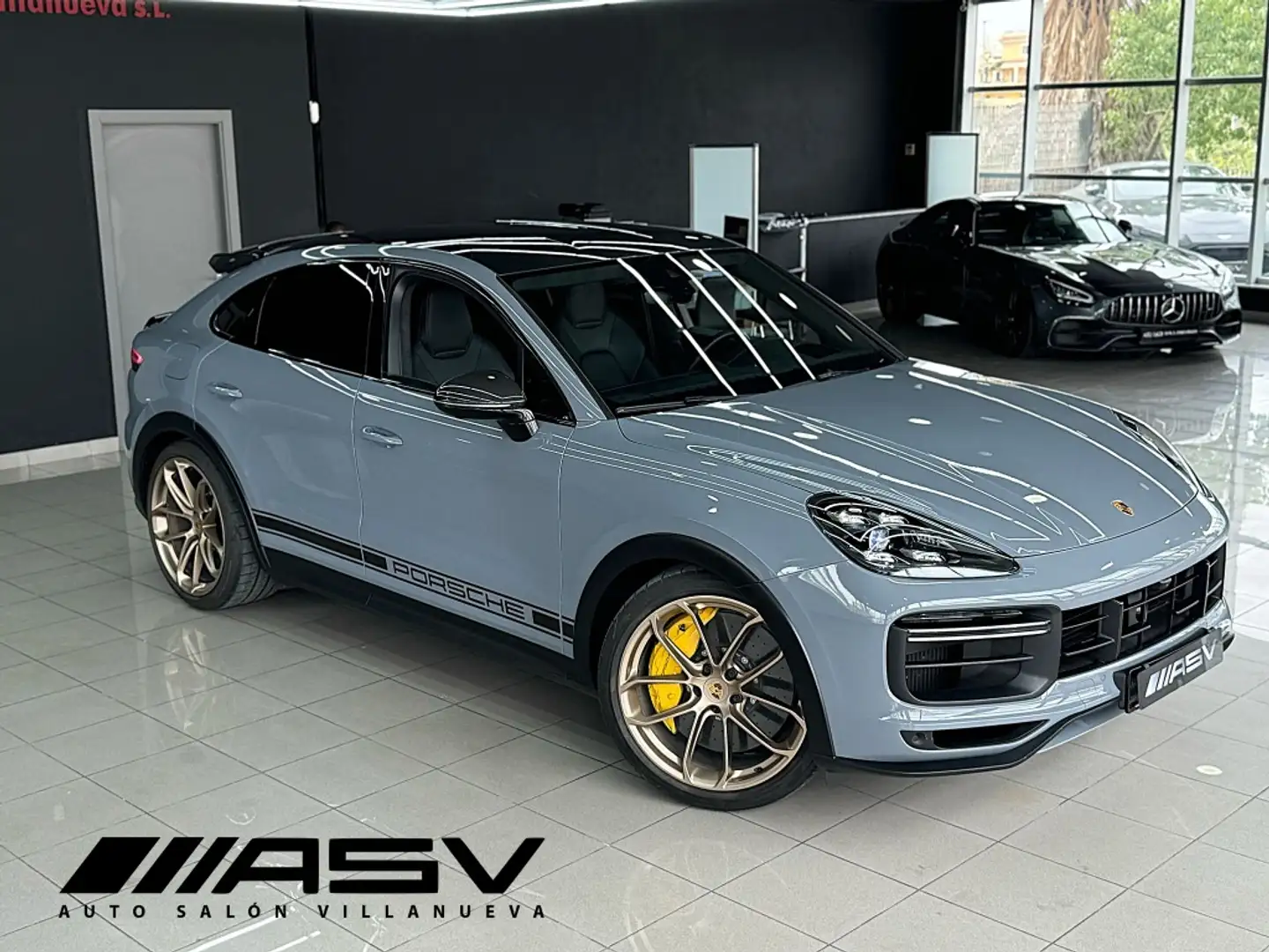 Porsche Cayenne Turbo GT Gris - 1