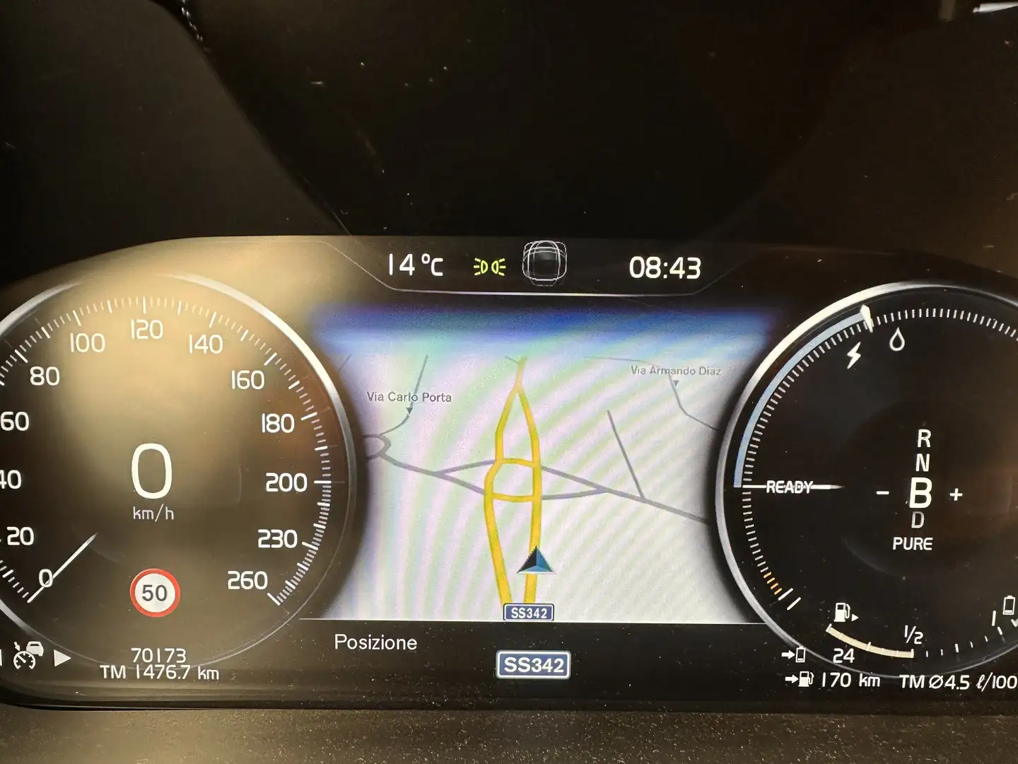 Volvo XC60 XC60 II 2018 2.0 t8 - 303cv Bianco - 2