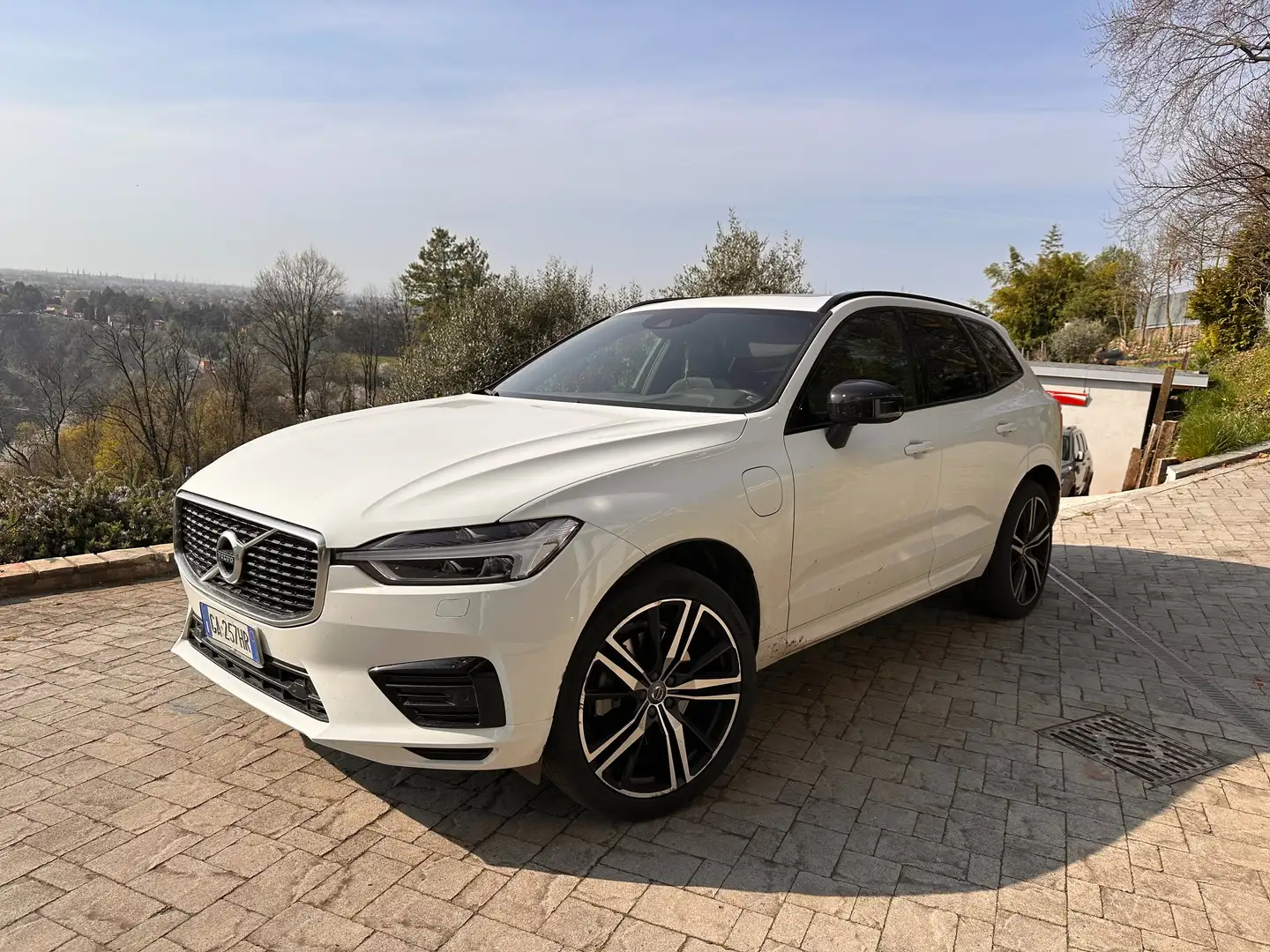 Volvo XC60 XC60 II 2018 2.0 t8 - 303cv Bianco - 1