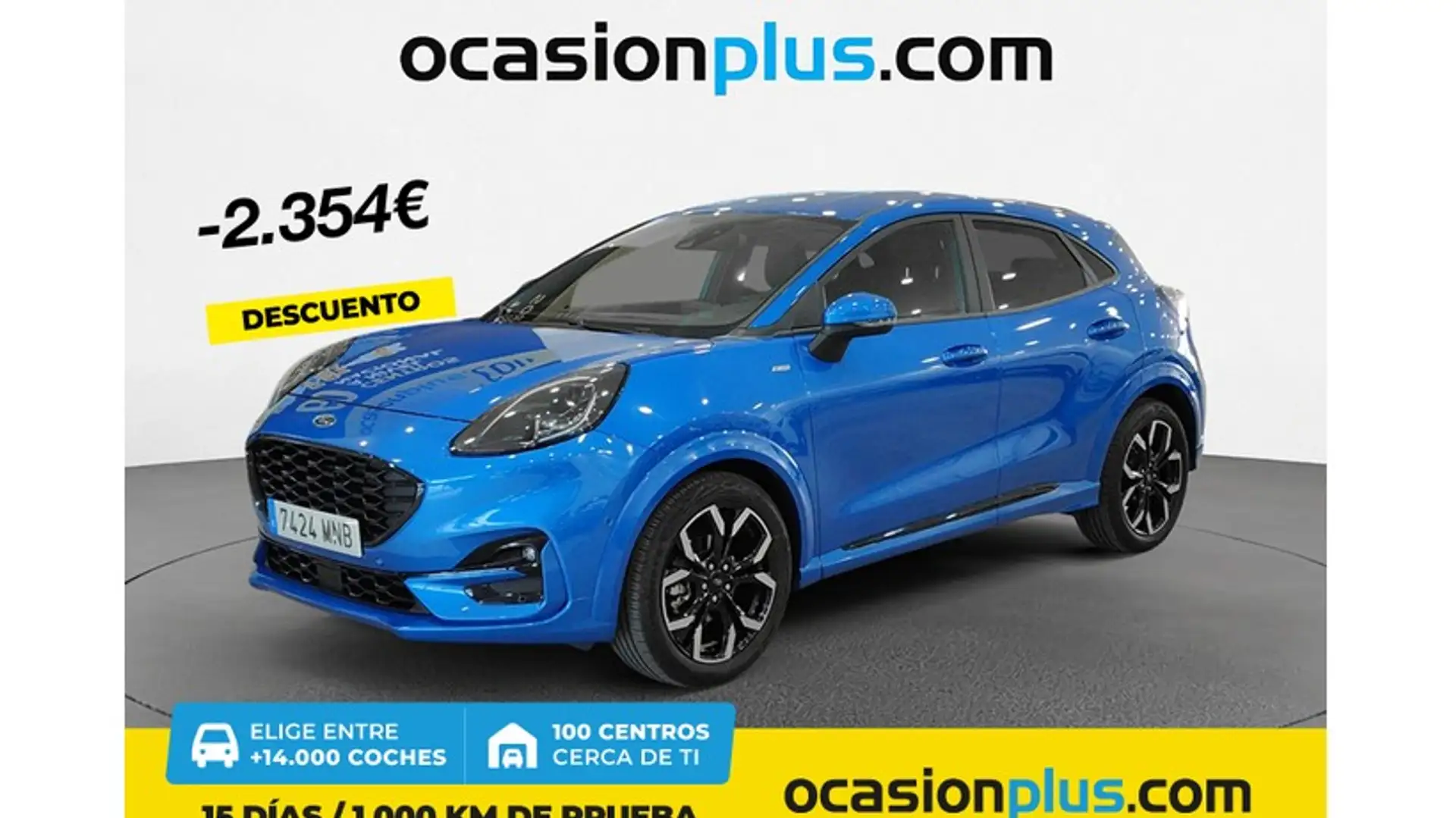 Ford Puma 1.0 EcoBoost MHEV ST-Line X Aut. 155 Azul - 1
