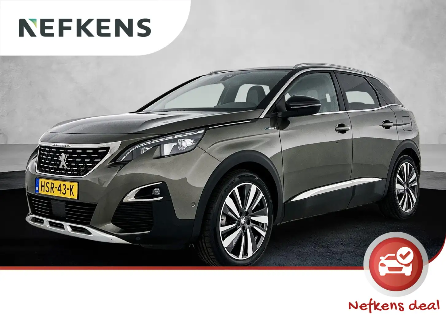 Peugeot 3008 1.6 HYbrid4 300 GT Navigatie | Climate | Elek. ach Groen - 1