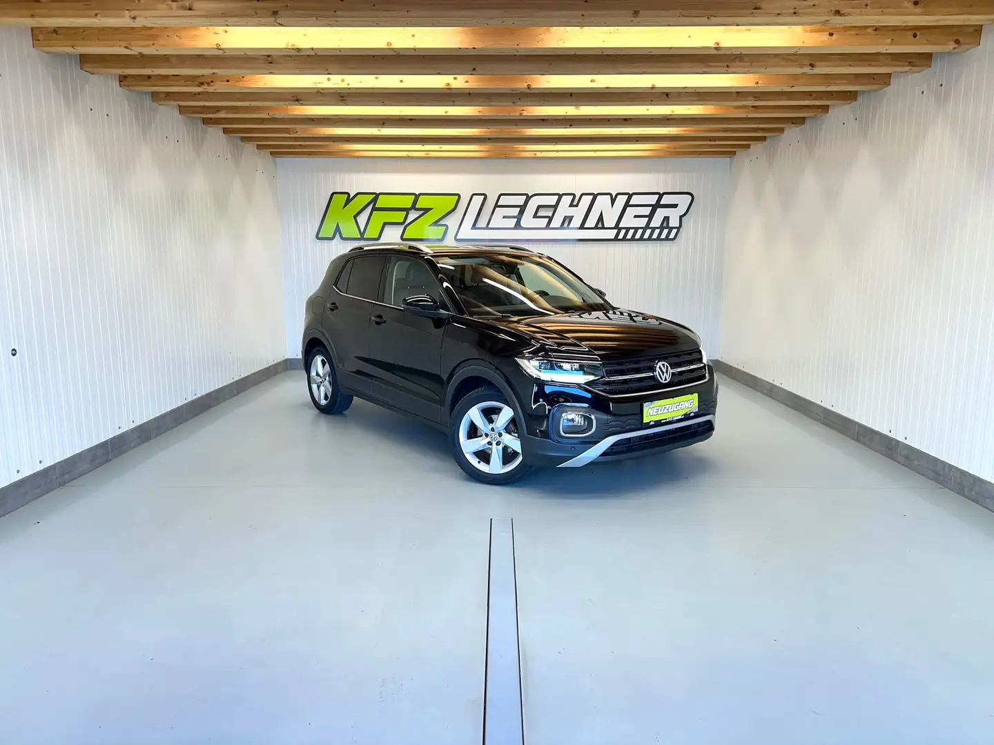 Volkswagen T-Cross 1.0 TSI DSG "LED*SITZH*TEMPOMAT*NAVI" Schwarz - 1