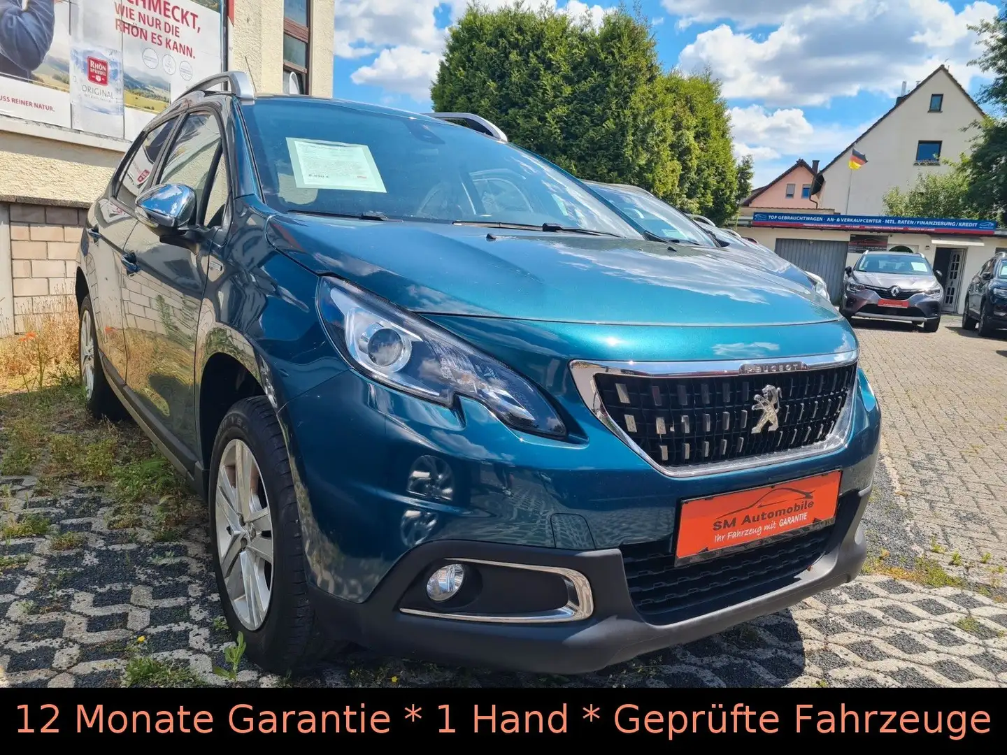 Peugeot 2008 LED/ City-Paket/ Navi/ PDC/ Euro 6 Blau - 1