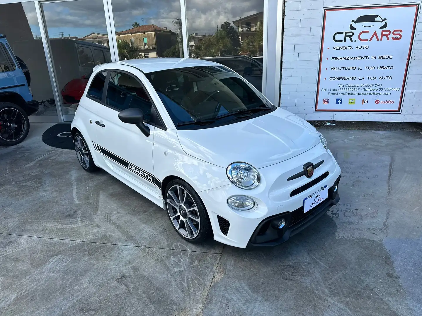 Abarth 595 595 1.4 t-jet 165cv Turismo Blanc - 1