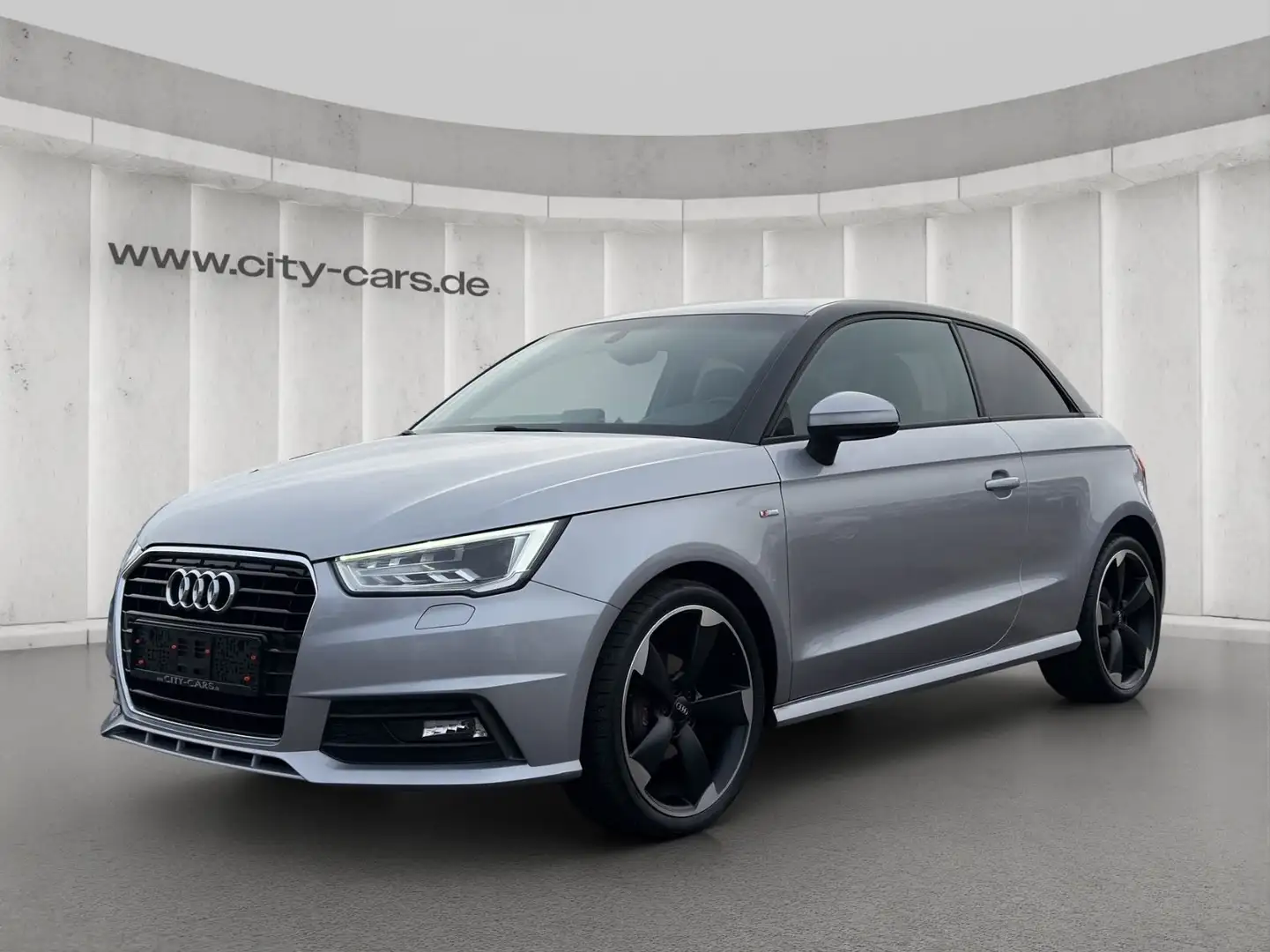 Audi A1 Sport*S-Line*Autom.*Xenon*Leder*PDC Silber - 1