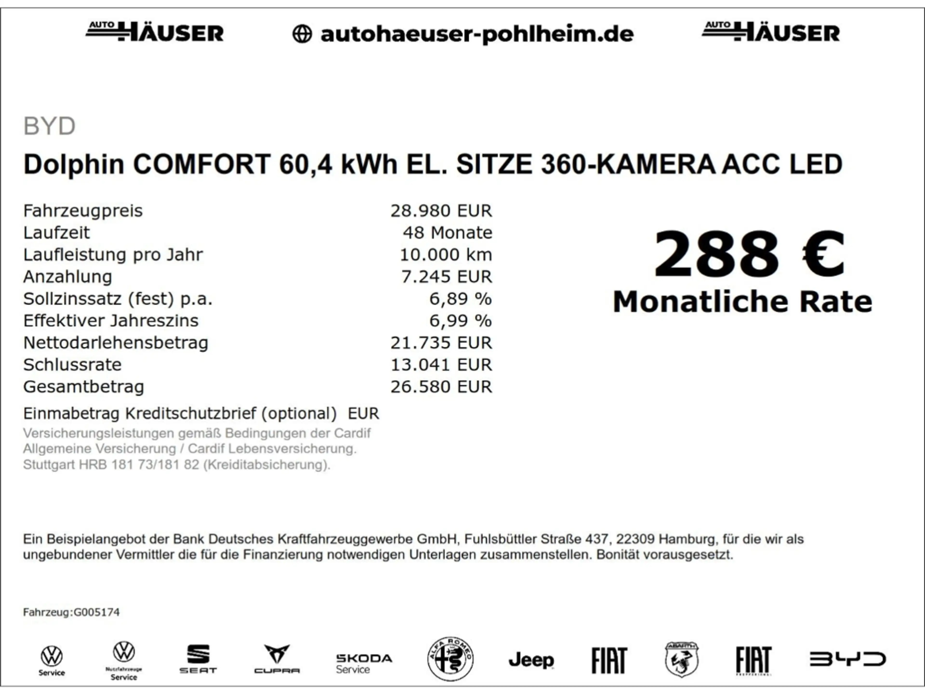 BYD Dolphin COMFORT 60,4 kWh EL. SITZE 360-KAMERA ACC LED — photo 2