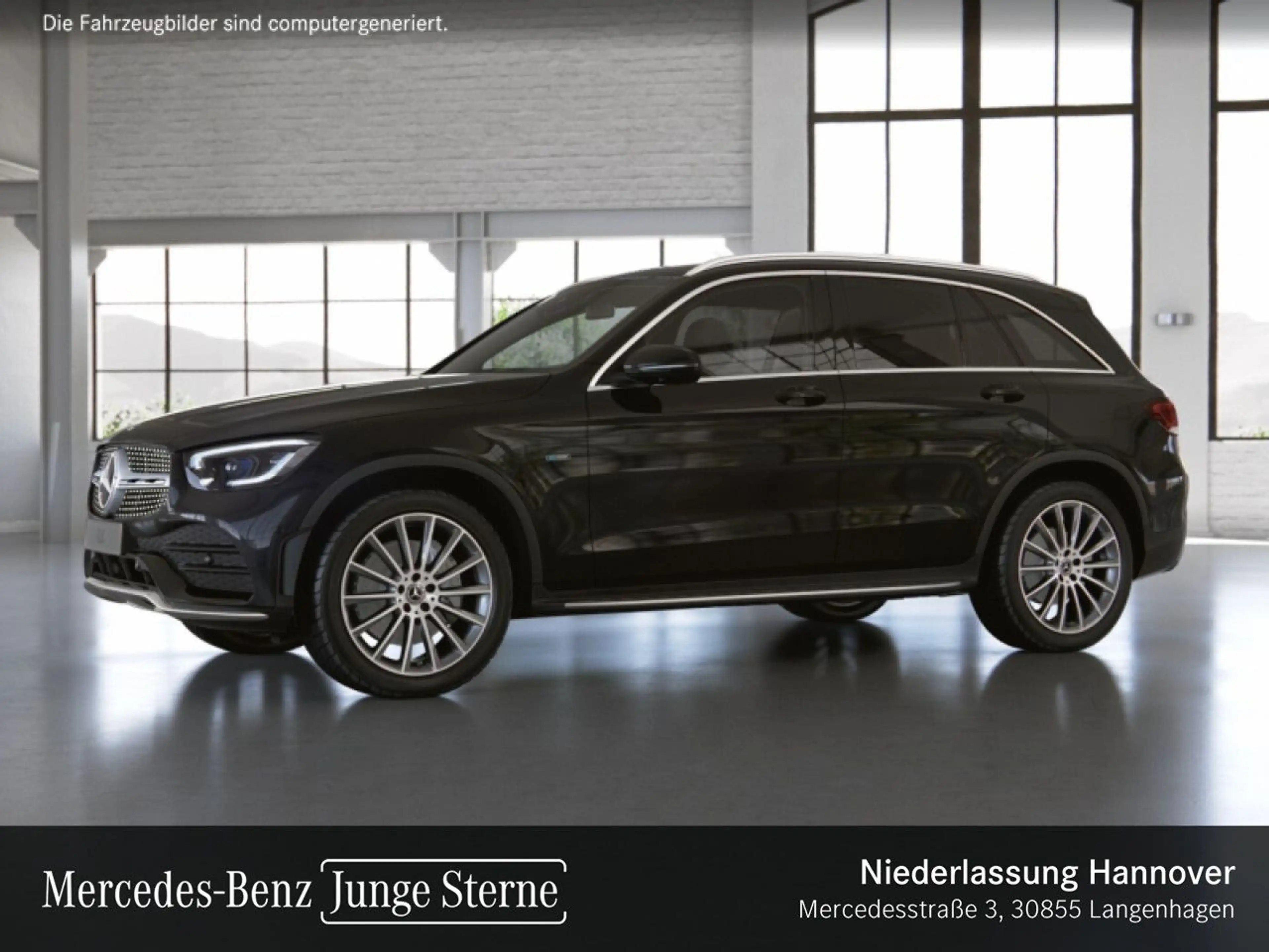 Mercedes-Benz GLC 300 e 4M AMG+PANO+360+MULTIBEAM+BURMESTER+SPUR — photo 3