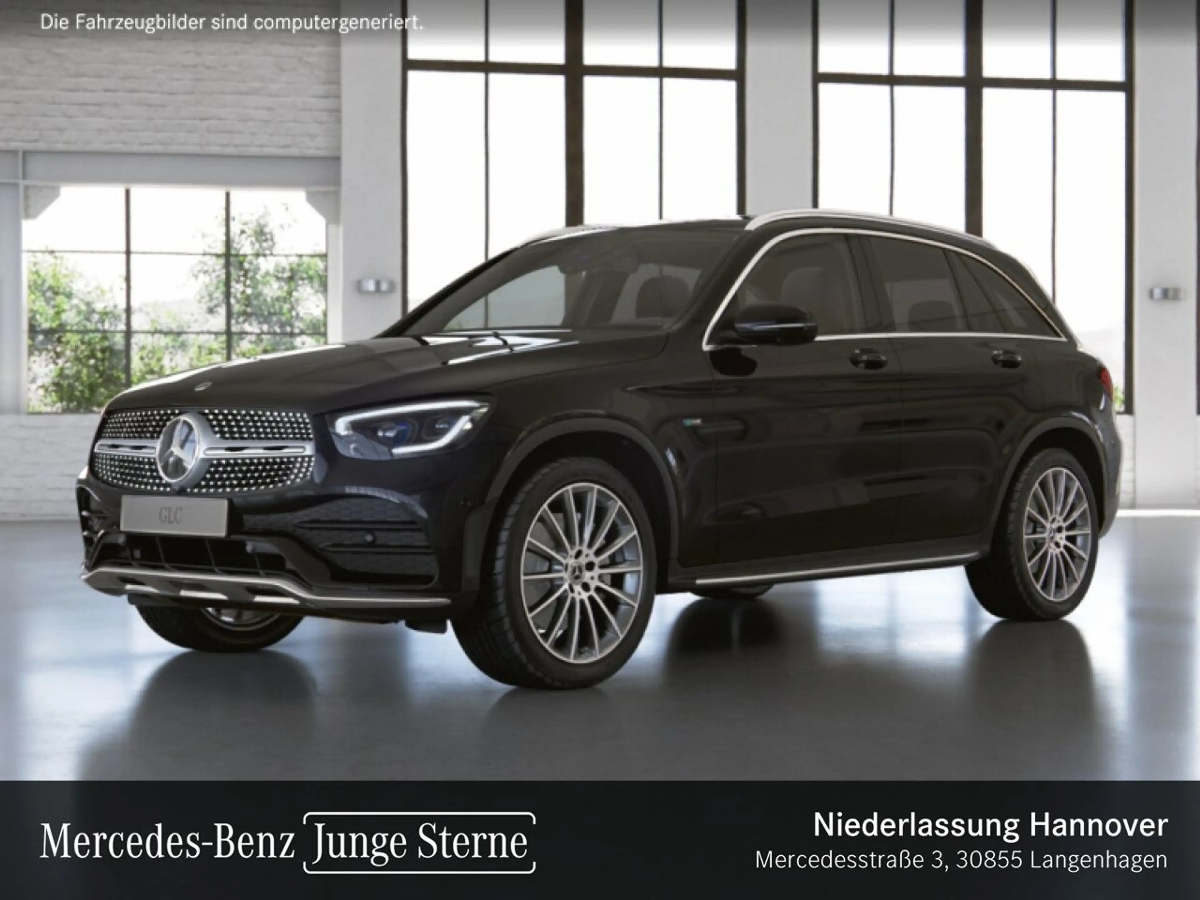 Mercedes-Benz GLC 300 e 4M AMG+PANO+360+MULTIBEAM+BURMESTER+SPUR — photo 15