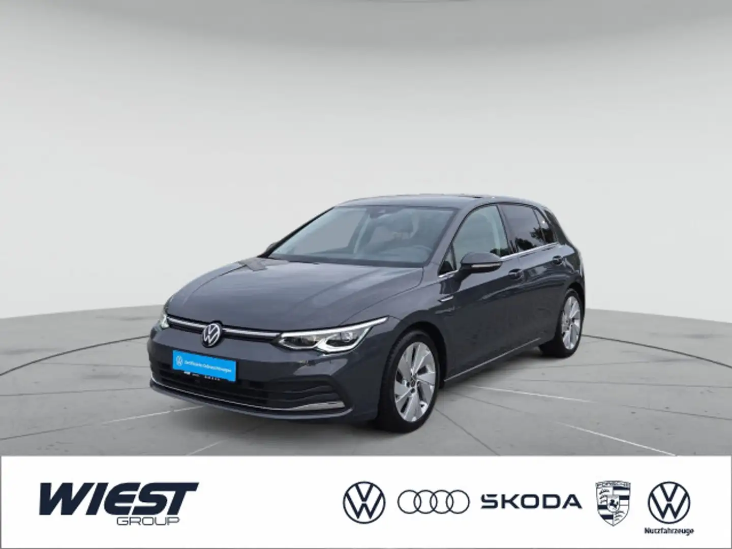 Volkswagen Golf VIII Style 1.5 TSI, MATRIX/KAM/ACC/HUD/NAVI Grau - 1