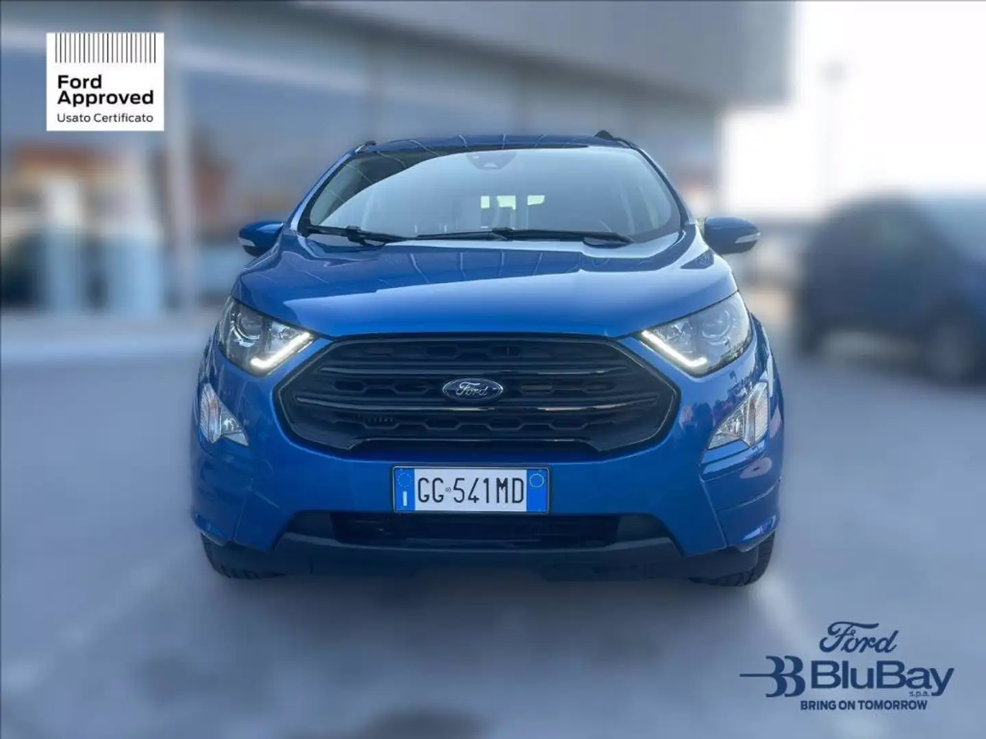 Ford EcoSport 1.0 EcoBoost 125 CV Start&Stop ST-Line Design Bleu - 2