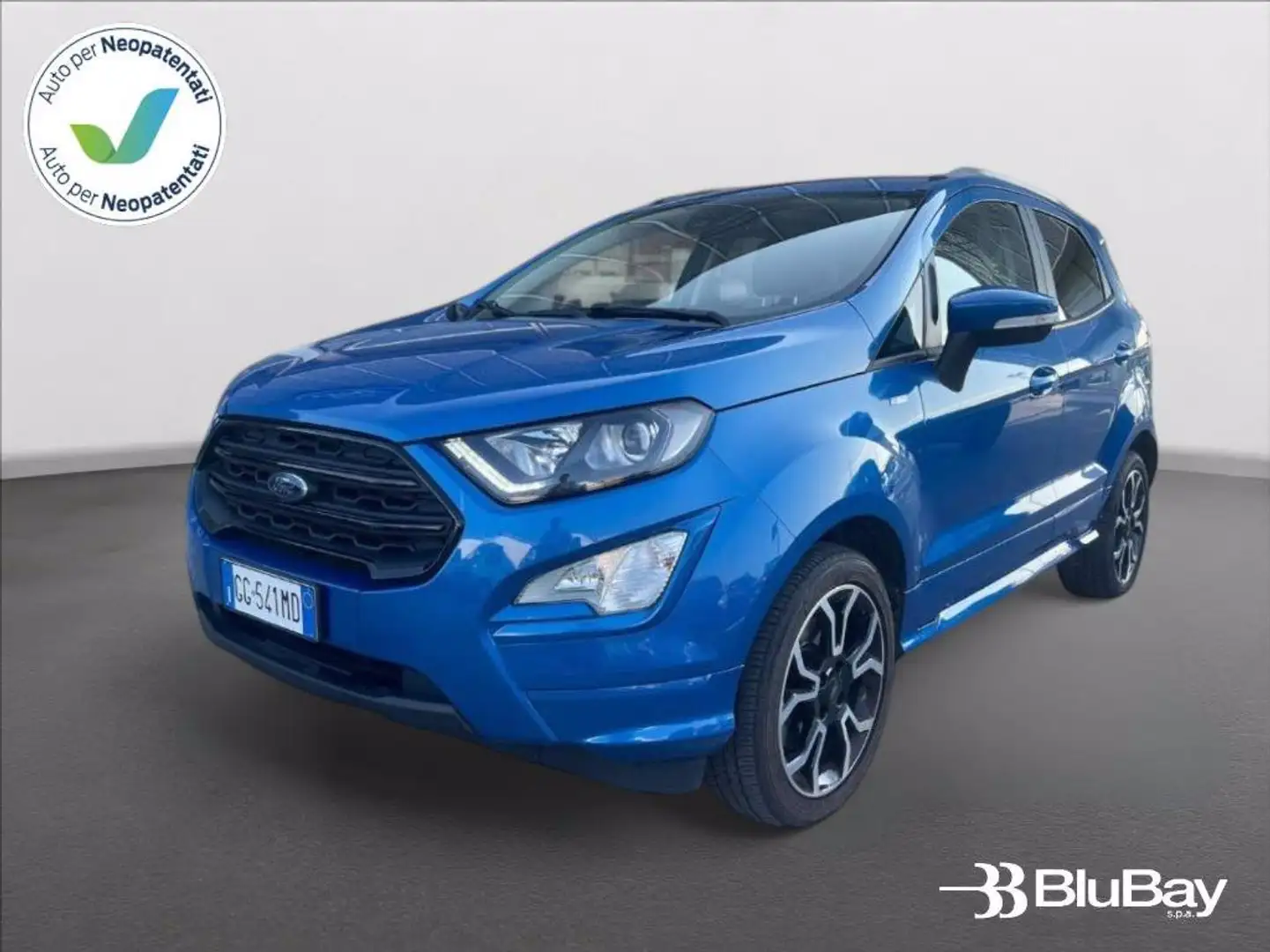 Ford EcoSport 1.0 EcoBoost 125 CV Start&Stop ST-Line Design Bleu - 1