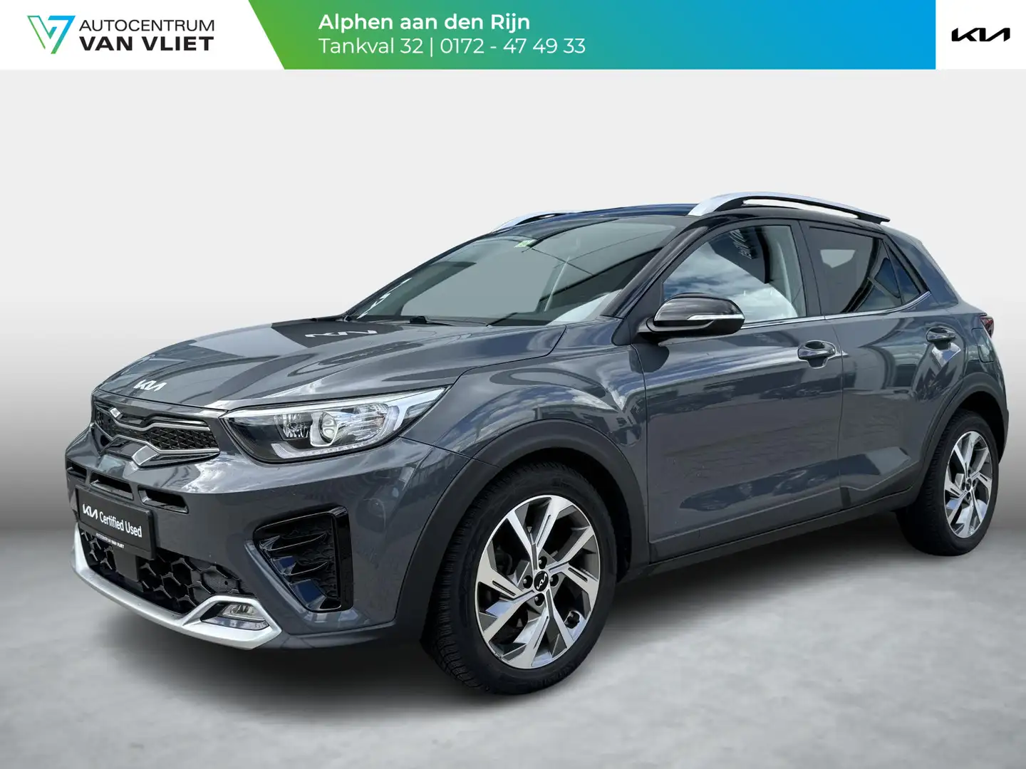 Kia Stonic 1.0 T-GDi MHEV GT-Line | 1e Eigenaar | Nederlandse Gris - 1
