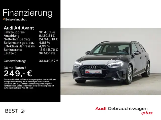 Audi A4 S line black 40 TDI Tour & Stadt, Sound