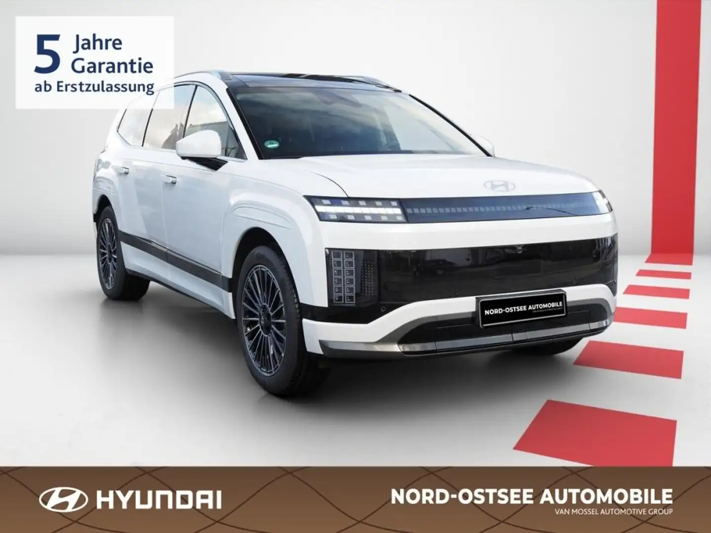 Hyundai IONIQ 9 7-Sitzer UNIQ Pano-Glas-Schiebedach Blanc - 2