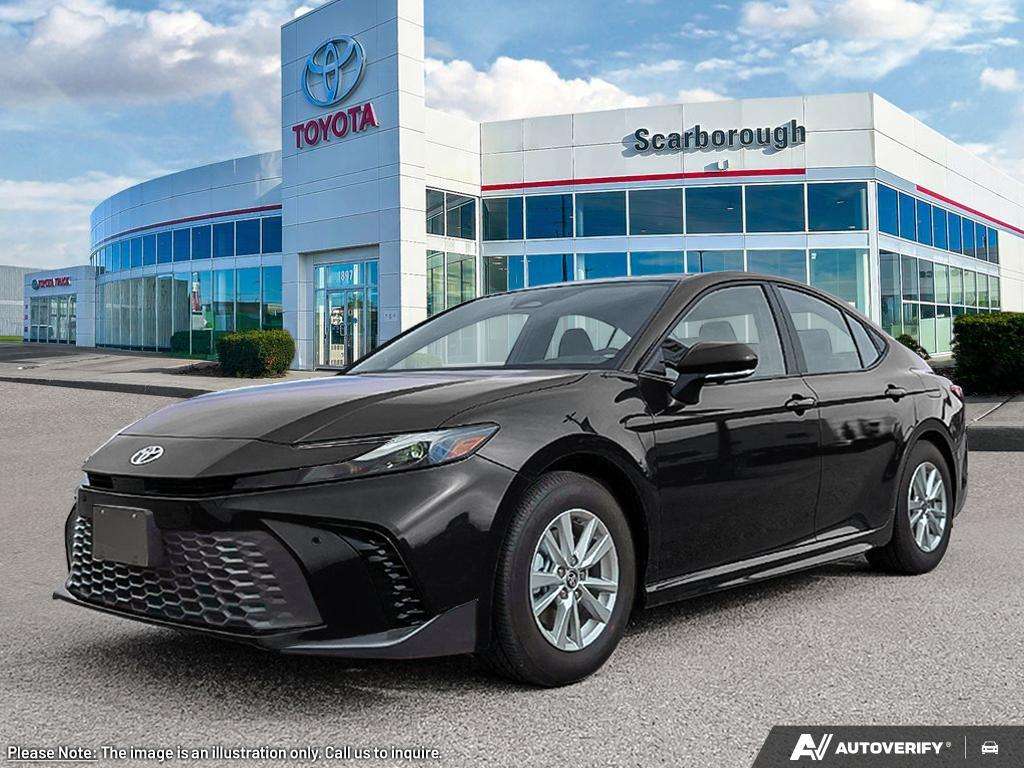 Black 2026 Toyota Camry Sedan Front-Wheel Drive Automatic
