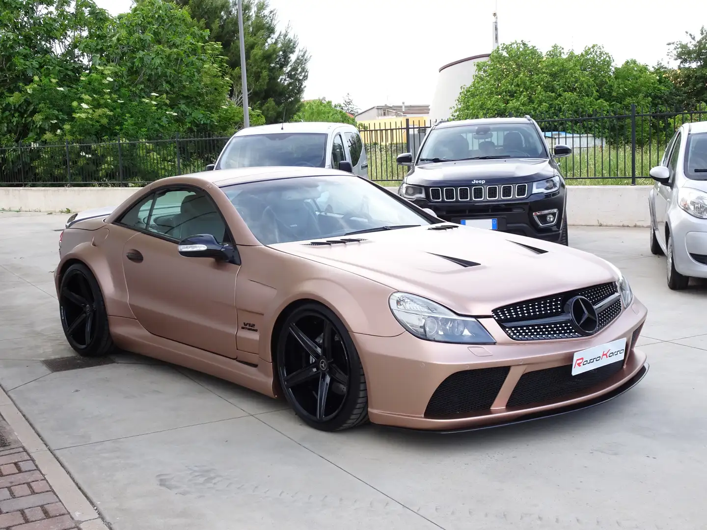 Mercedes-Benz SL 500 BLACK SERIES SL65 Replica Prior Design Argento - 2