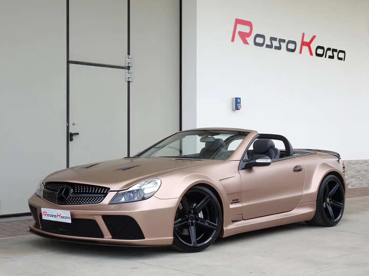 Mercedes-Benz SL 500 BLACK SERIES SL65 Replica Prior Design Argento - 1