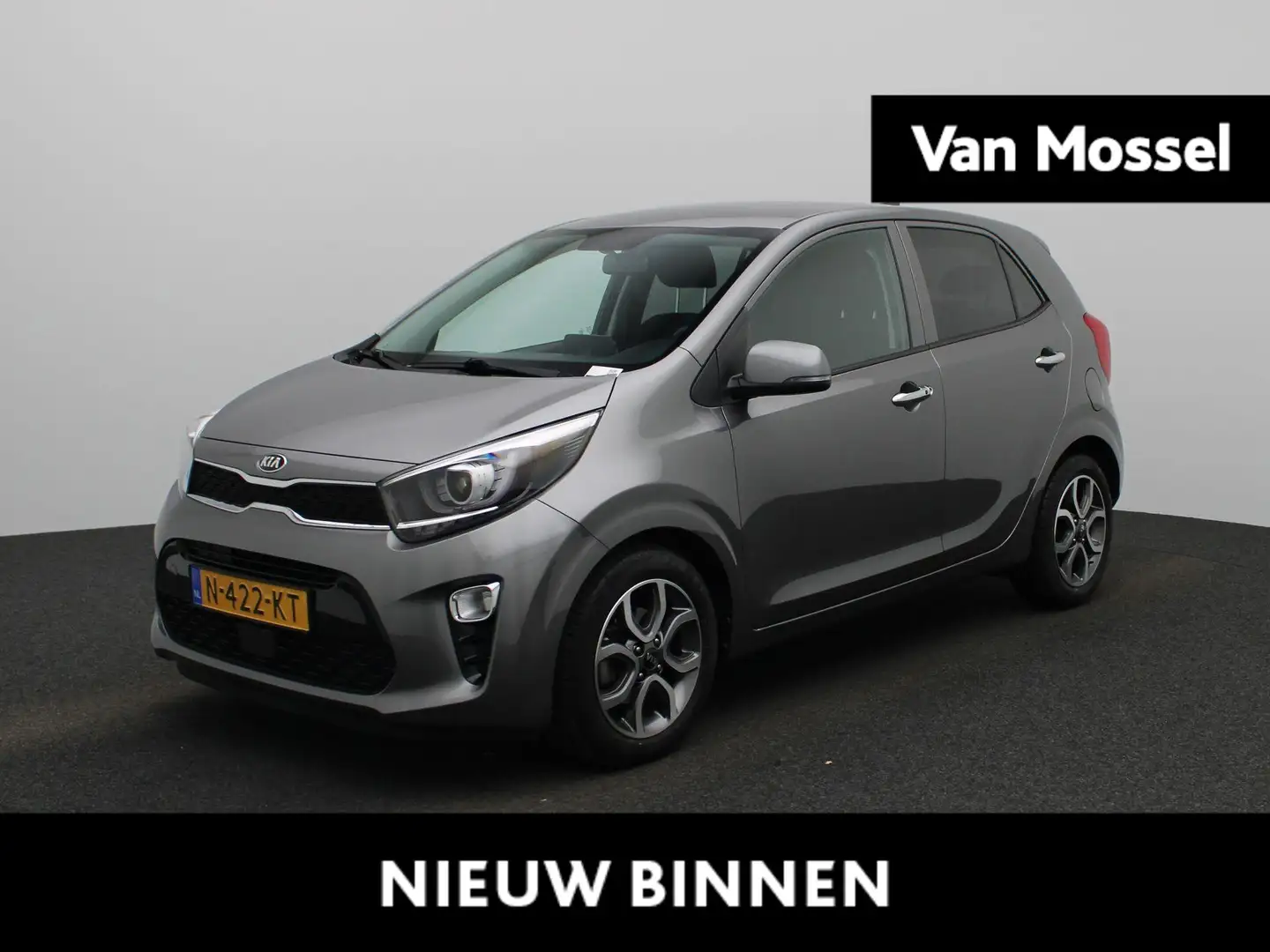Kia Picanto 1.0 DPi DynamicPlusLine | APPLE CARPLAY | CAMERA | Grijs - 1