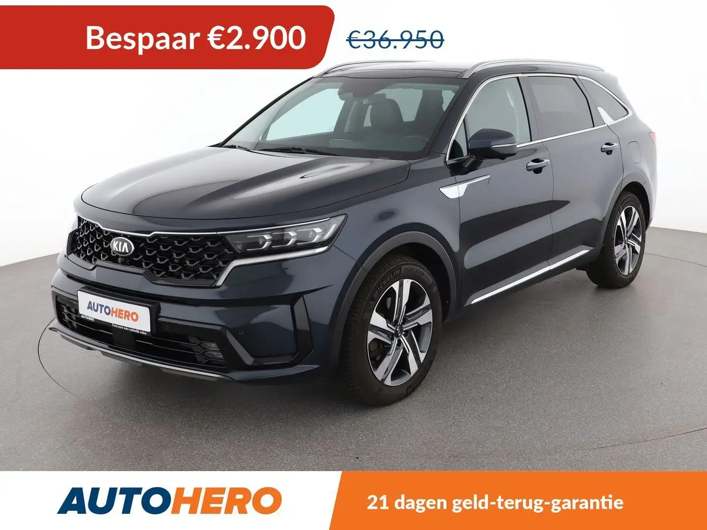 Kia Sorento 1.6 TGDI Plug-in Hybrid Platinum 4WD Blauw - 1