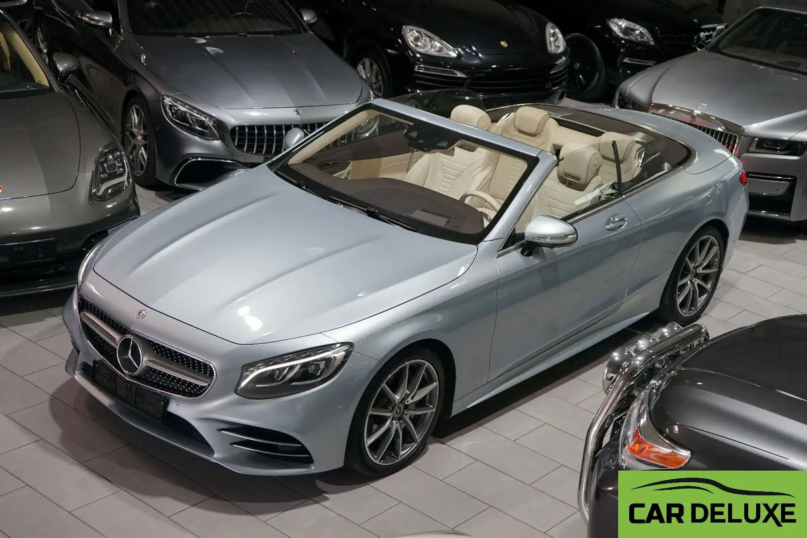Mercedes-Benz S 560 CABRIO*AMG*NAPPA BEIGE*MASSAGE*BURMESTER* Argent - 1