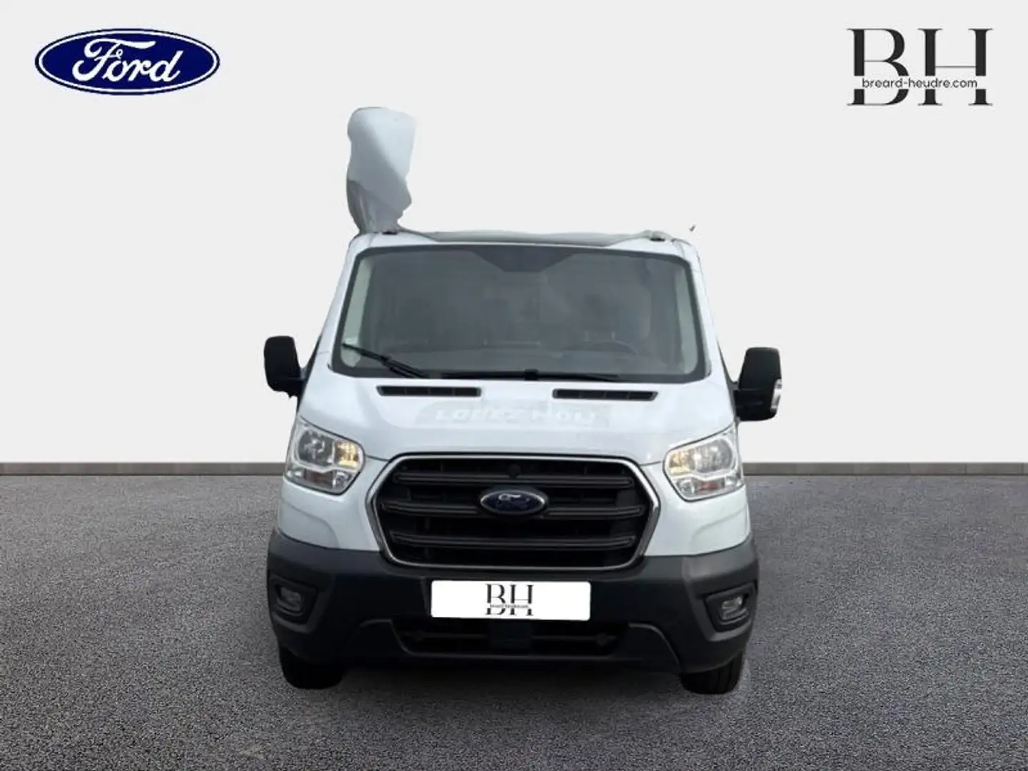 Ford Transit T350 L4 2.0 EcoBlue 130ch S\u0026S Trend Business +  CAISSE 20 M + HAYON Blanc - 2