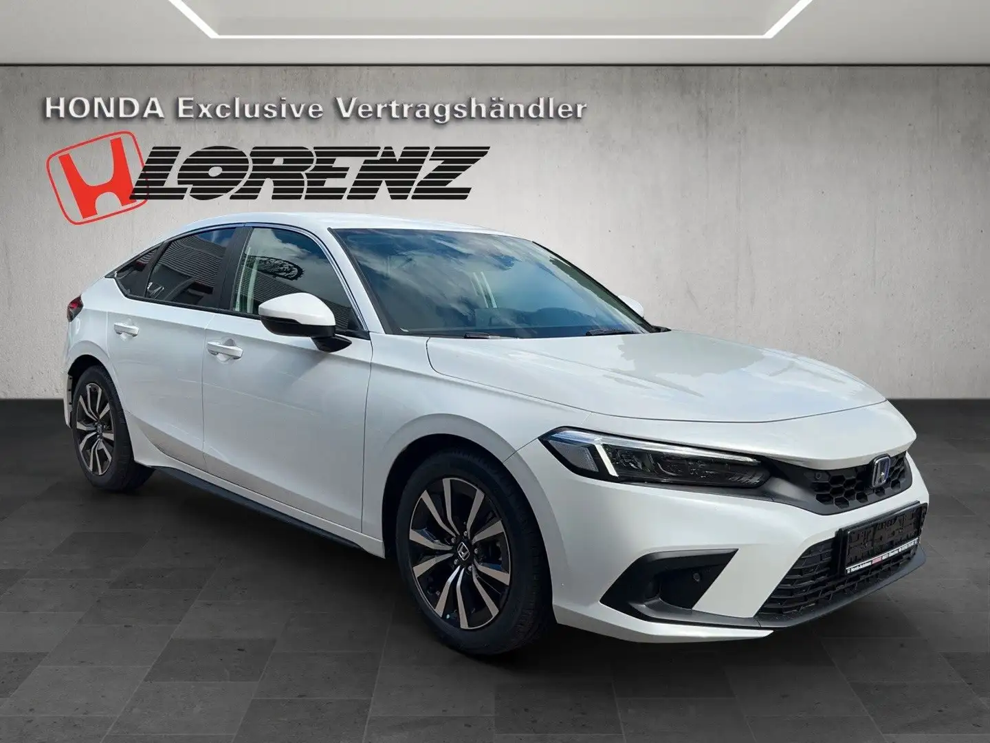 Honda Civic Lim. 5-trg. e:HEV Elegance ! Sofort Weiß - 1