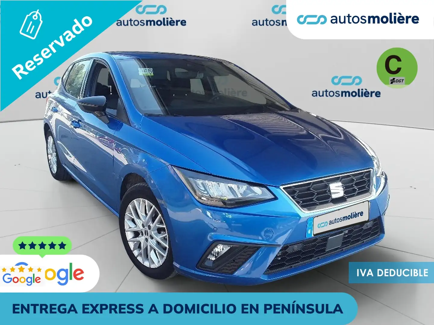 SEAT Ibiza 1.0 TSI S&S FR XS 115 Bleu - 2
