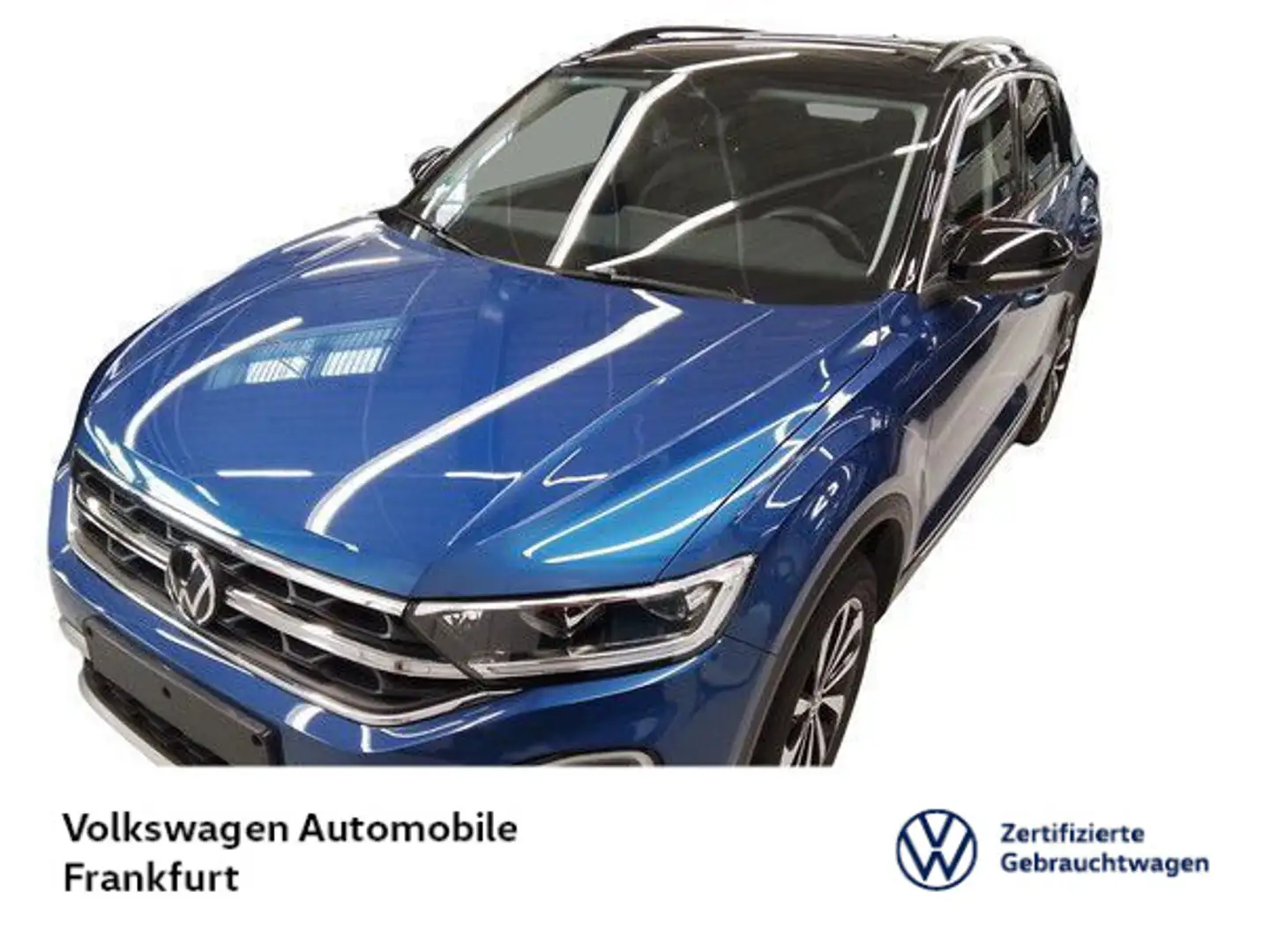 Volkswagen T-Roc 1.5 TSI DSG Style Navi LEDPlus DAB+ FrontA Blau - 1