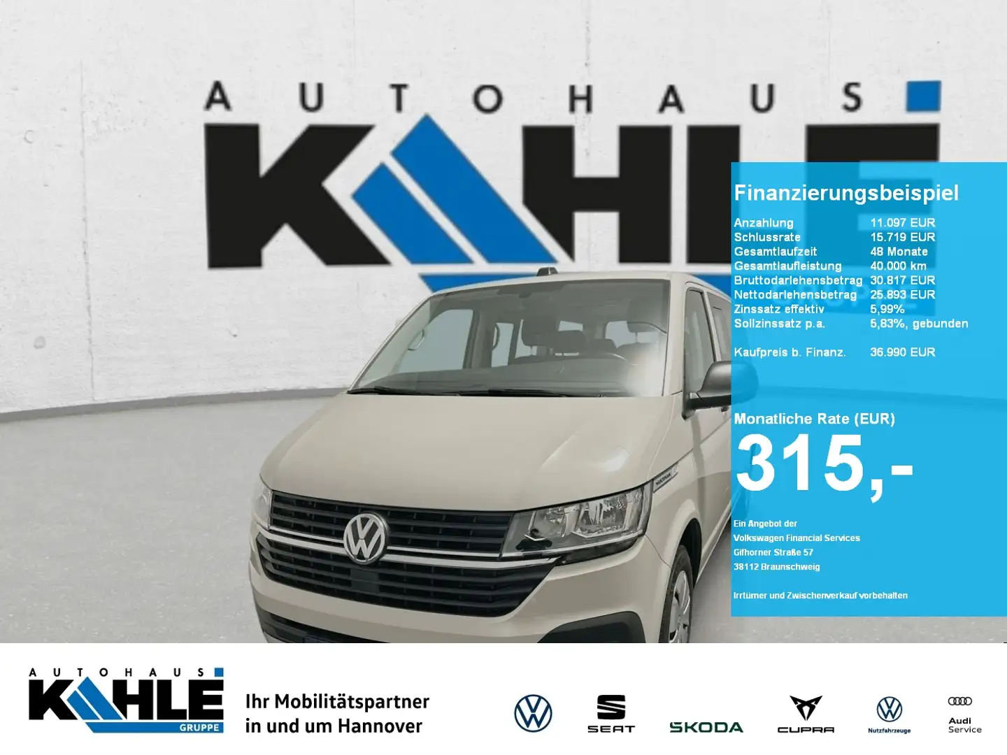 Volkswagen T6.1 Multivan Transporter Family FWD Gris - 1