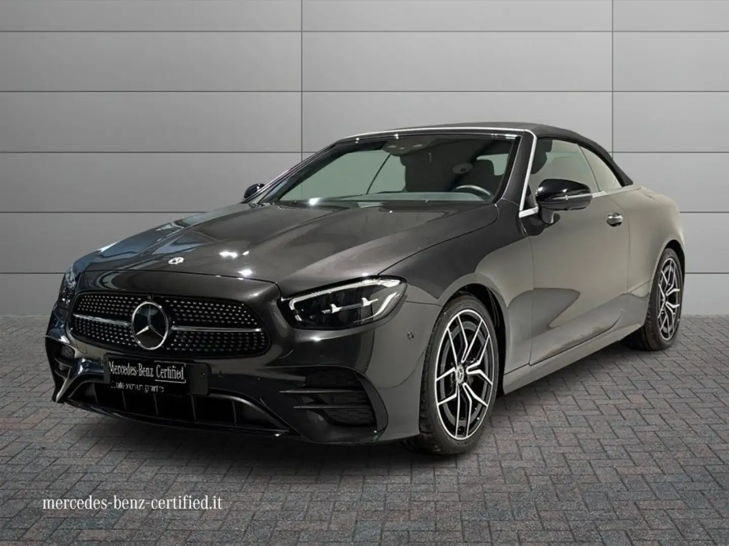 Mercedes-Benz E 220 d Auto Cabrio Premium Plus Navi Grigio - 1