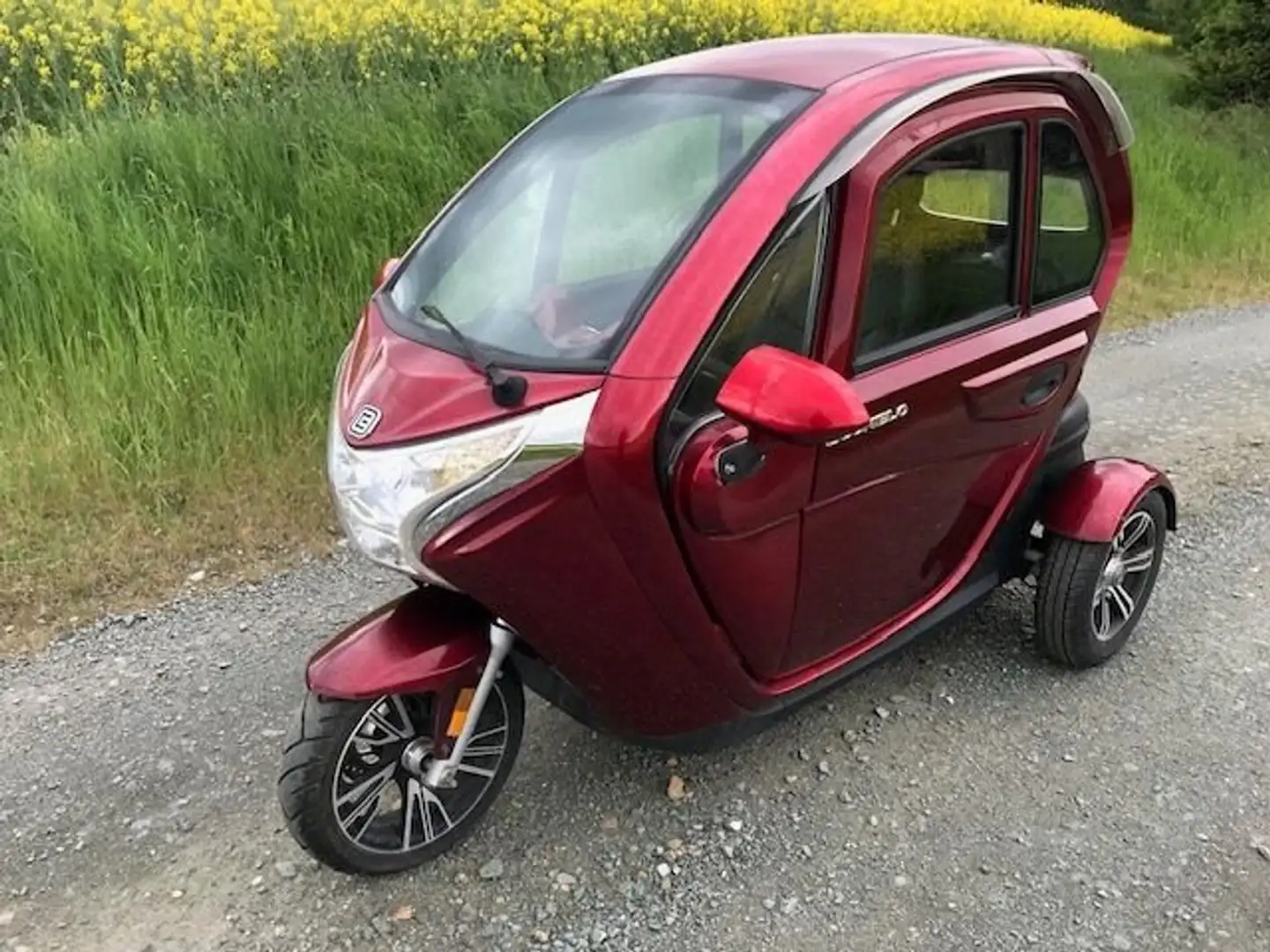 Econelo F1 Kabinenroller Elektrisch Akkus neu Rood - 1