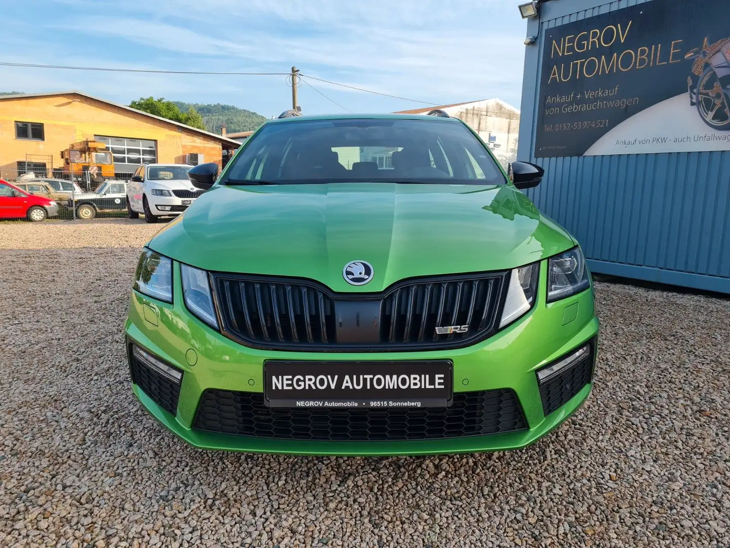 Skoda Octavia Combi RS 245 Grün - 2