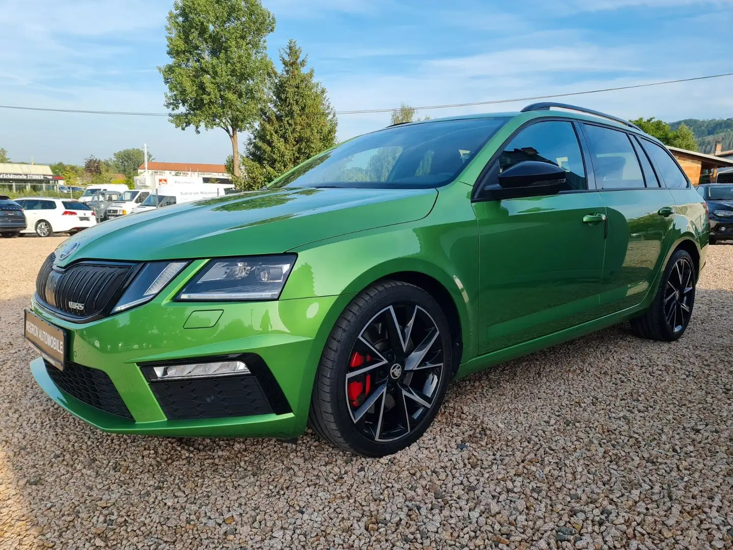 Skoda Octavia Combi RS 245 Grün - 1