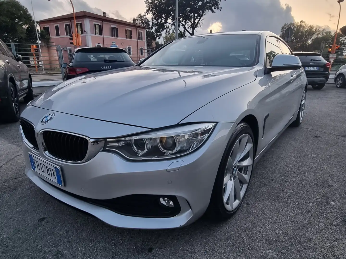 BMW 420 srebrna - 1