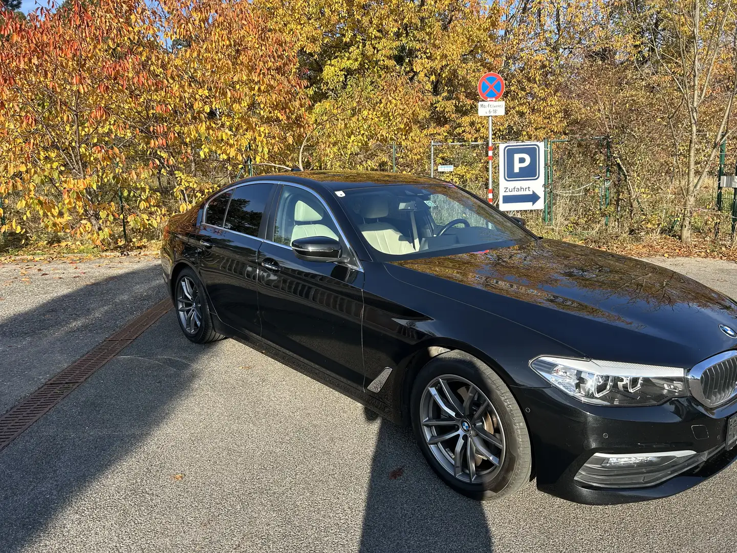 BMW 520 520d Aut. Schwarz - 2